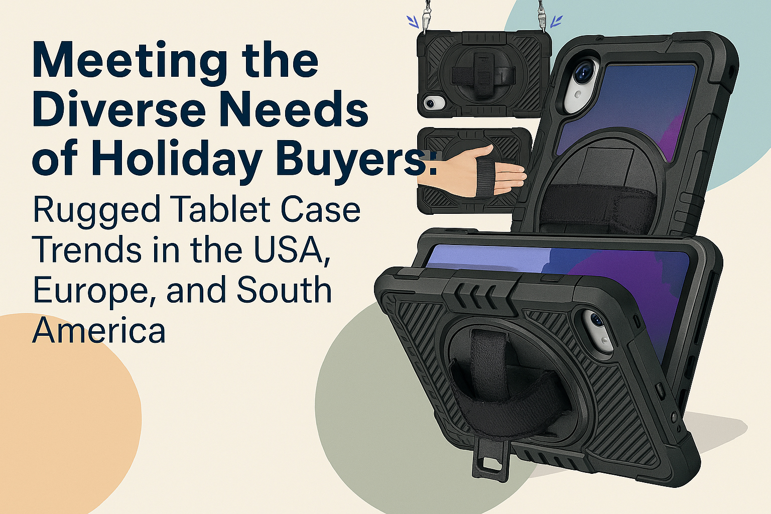 Meeting the Diverse Needs of Holiday Buyers: Rugged Tablet Case Trends in the USA, Europe, and South America