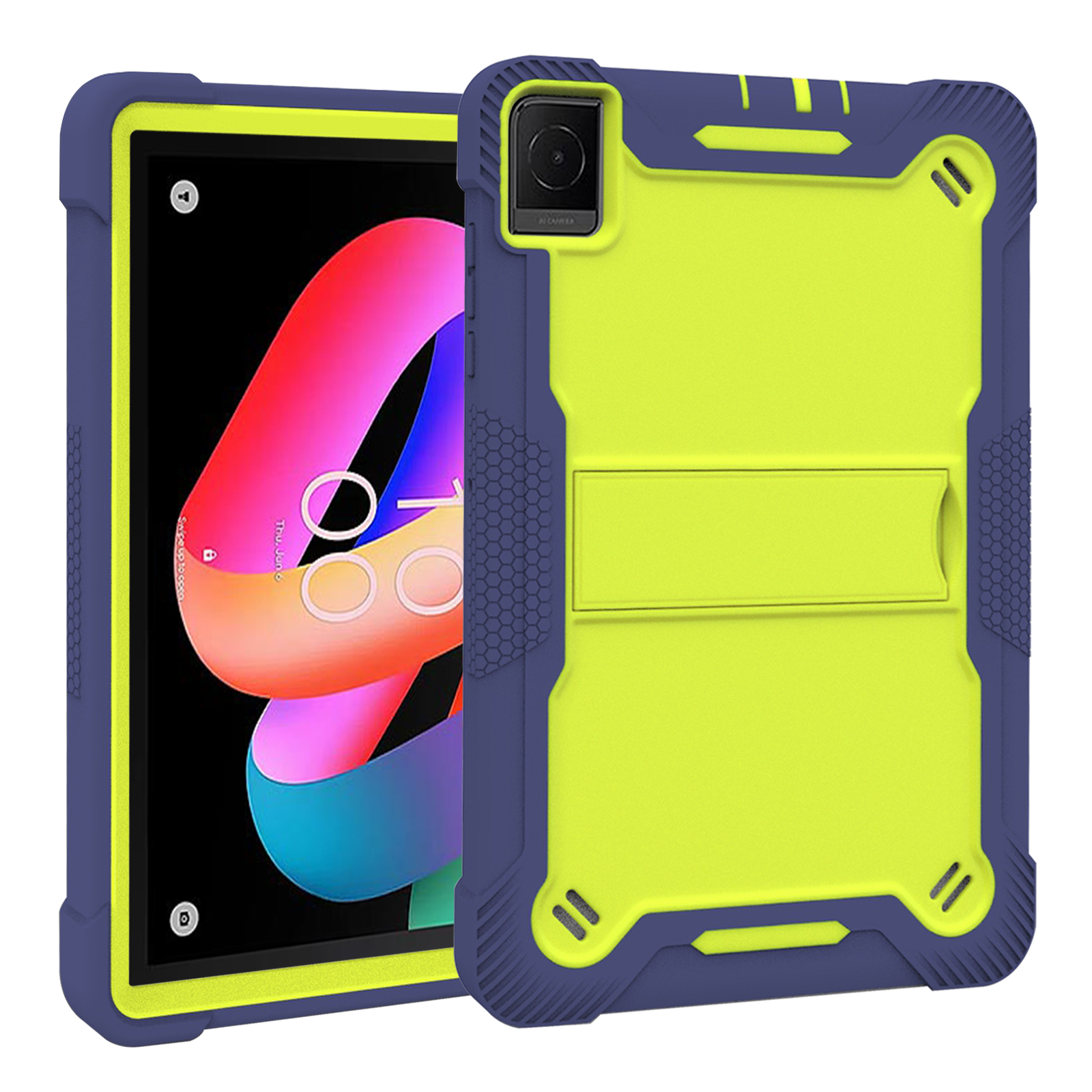 Heavy Duty Hybrid Silicone School Tablet Case for TCL Tab 10L Gen 2 / Gen 3 10.1