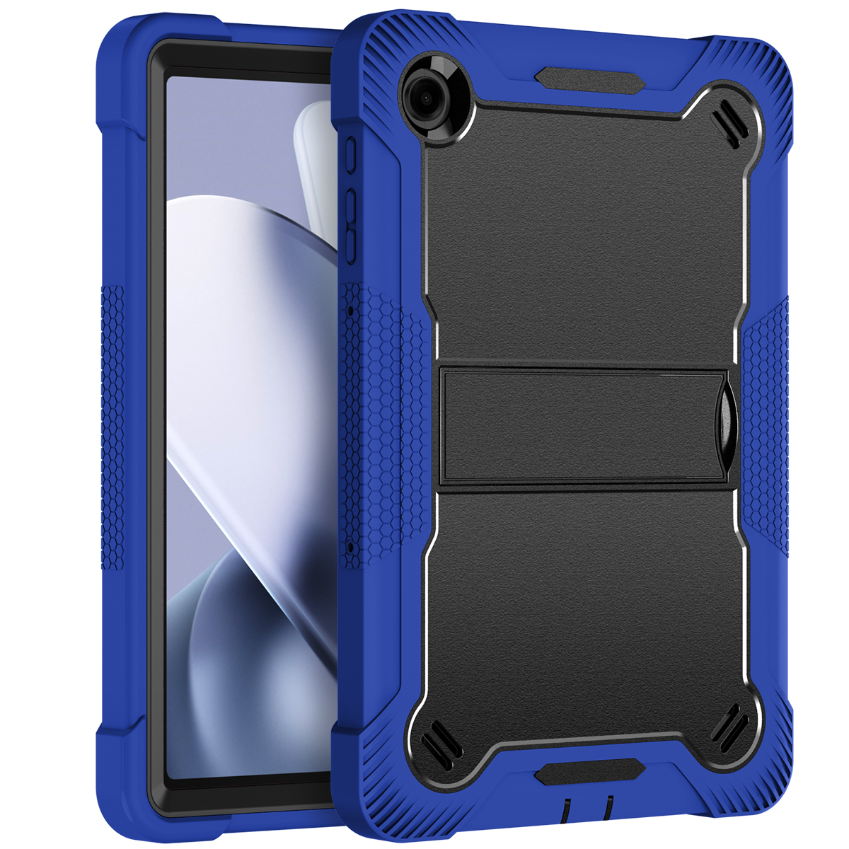 TOZIZO Triple Layer Rugged Shockproof  Kickstand Tablet Case for T-Mobile T Tablet 2 Revvl Tab 2 5G