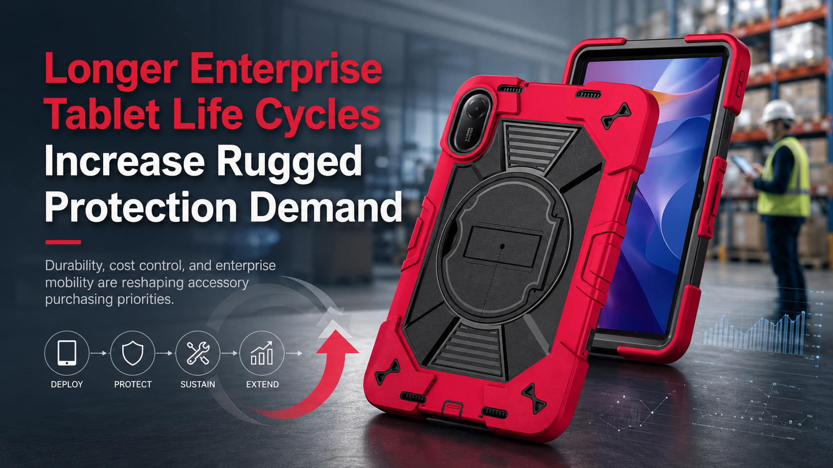 Longer Enterprise Tablet Life Cycles Increase Rugged Protection Demand