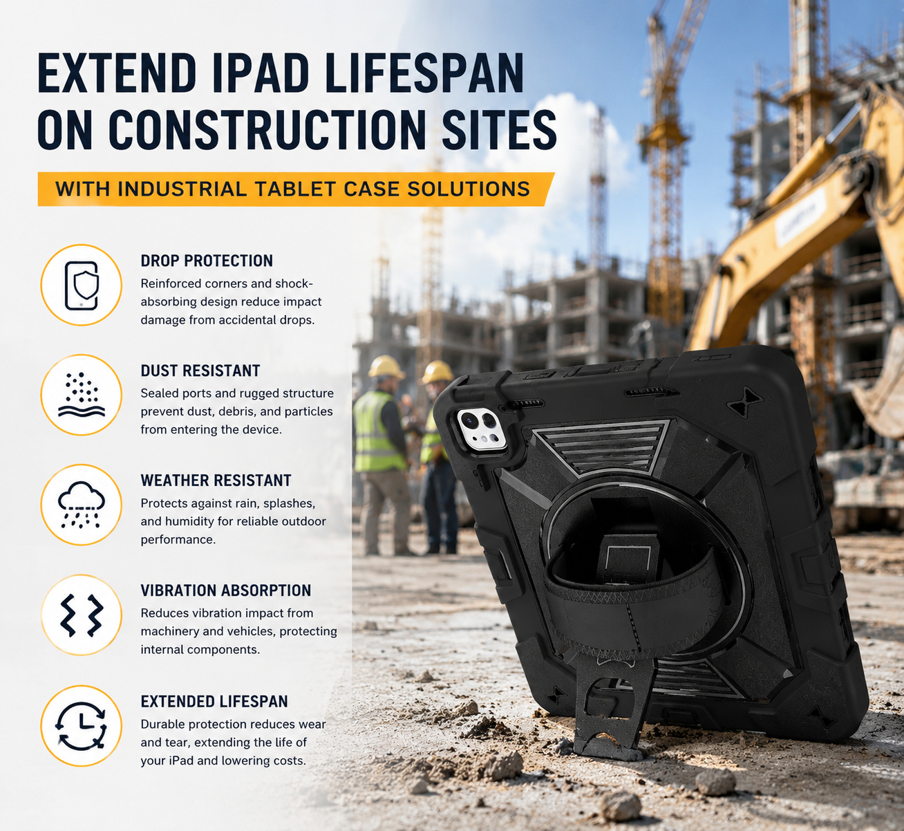 How to Extend iPad Lifespan on Construction Sites