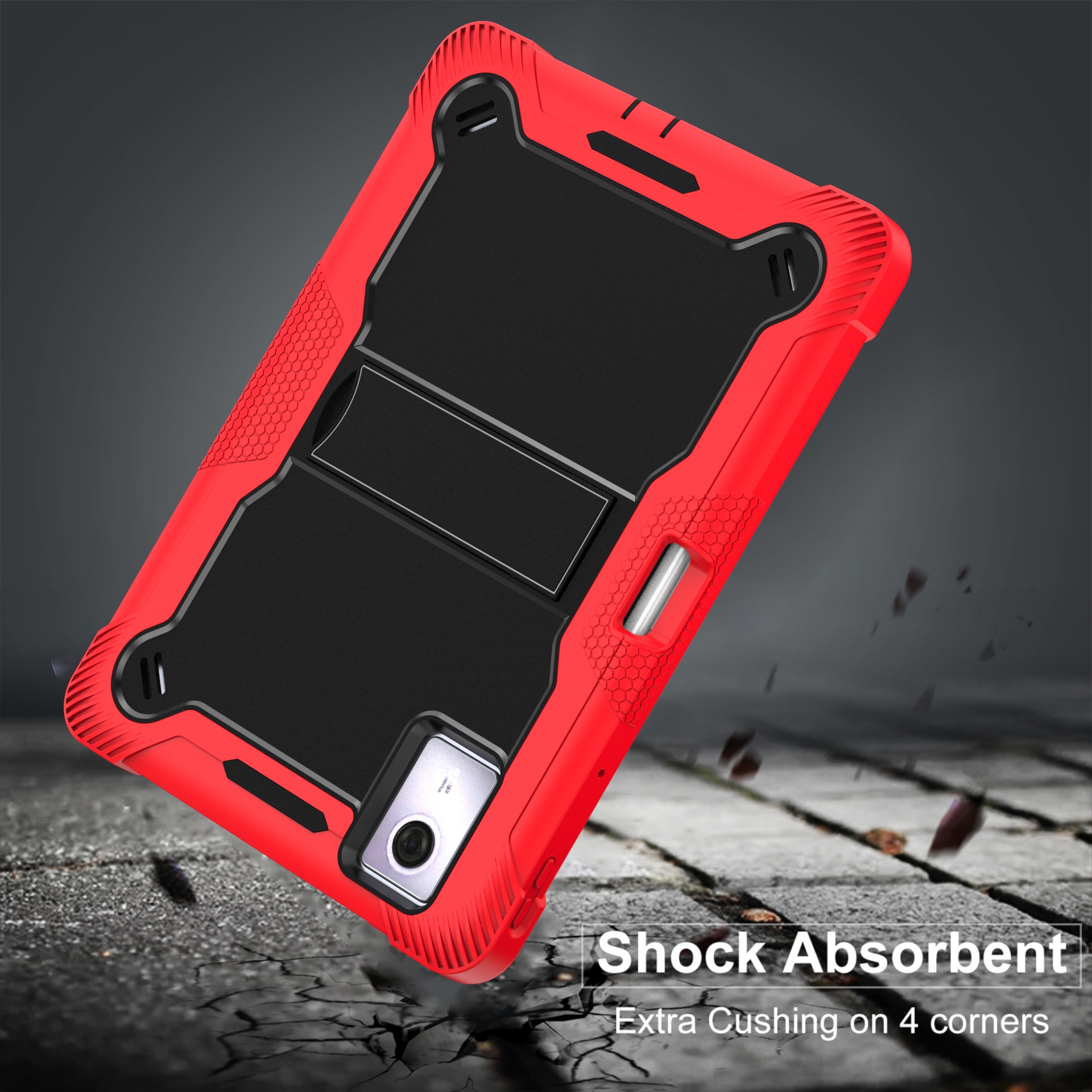 TOZIZO Rugged Kid-Proof Heavy Duty 3-Layer Silicone Case for Lenovo Tab K12 / IdeaTab Plus / Xiaoxin Pad 12.1 2025 – Classroom-Ready Protection