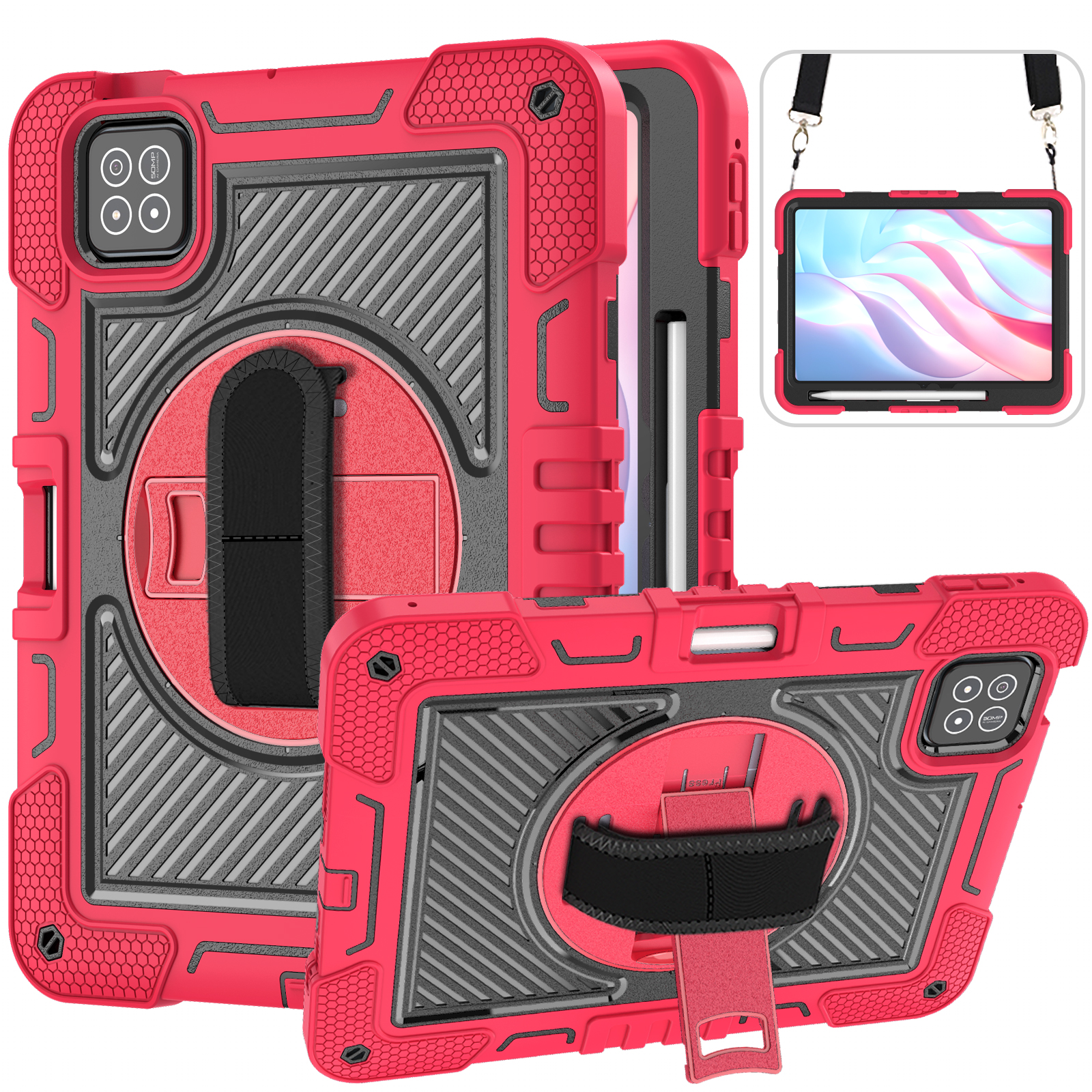 TOZIZO Rugged Shockproof Case for Xiaomi Pad 8/8 Pro 11.2