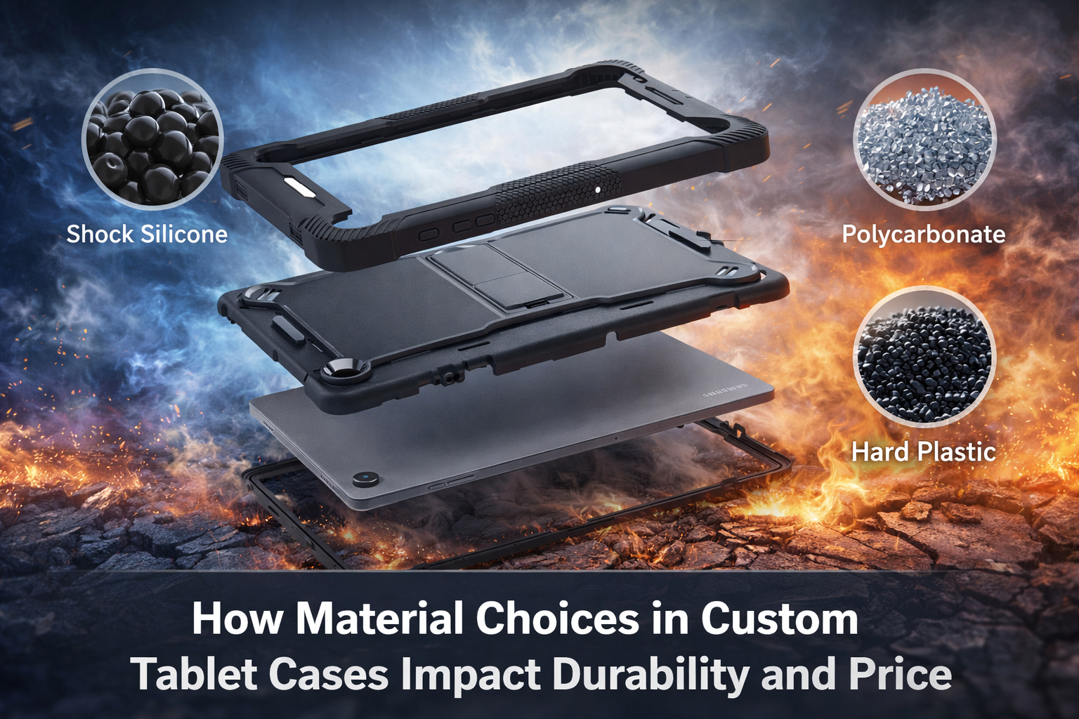 How Material Choices in Custom Tablet Cases Impact Durability and Price