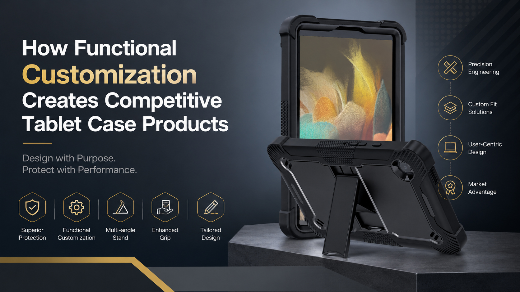 How Functional Customization Creates Competitive Tablet Case Products