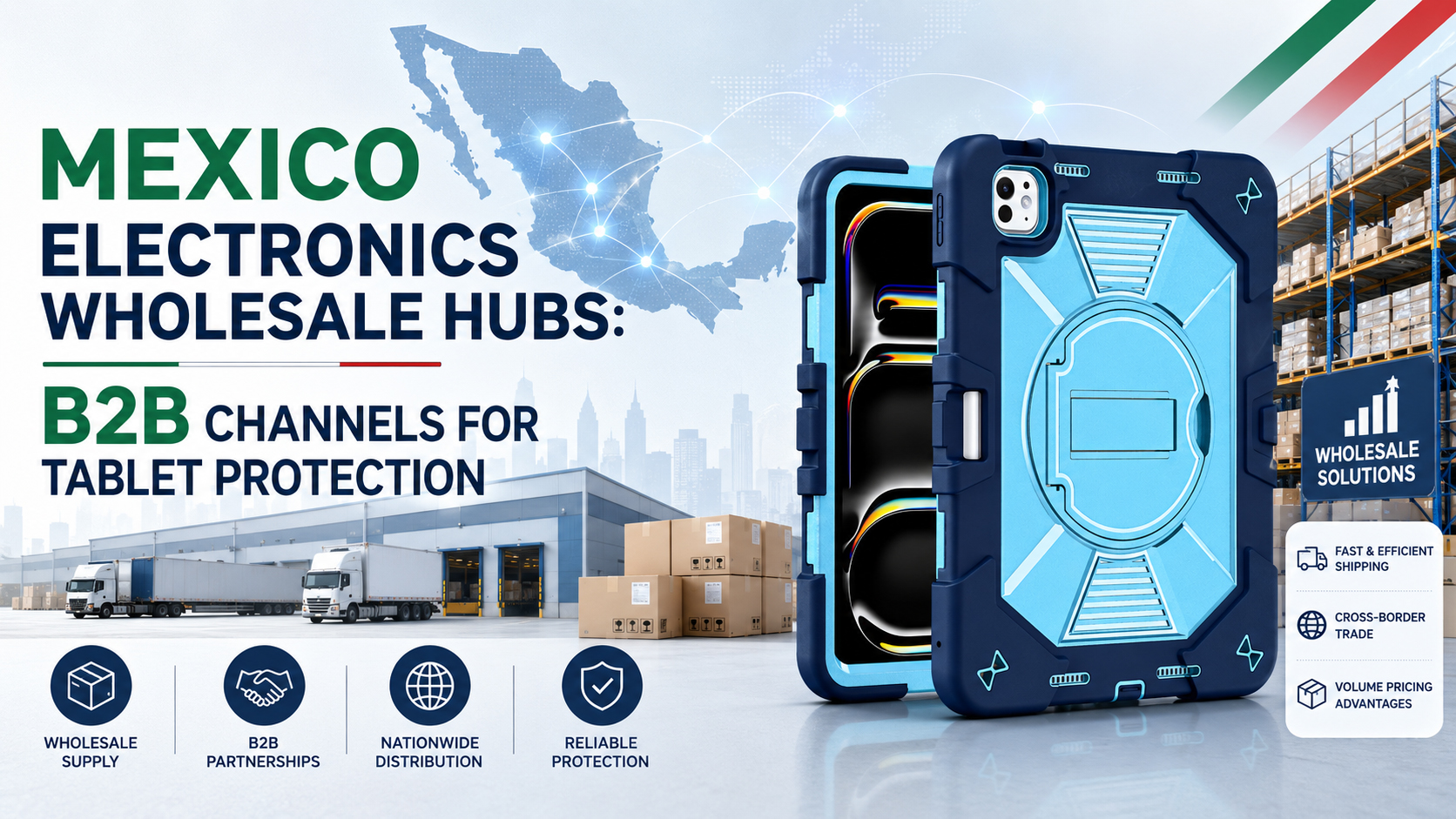 Mexico Electronics Wholesale Hubs: B2B Channels for Tablet Protection