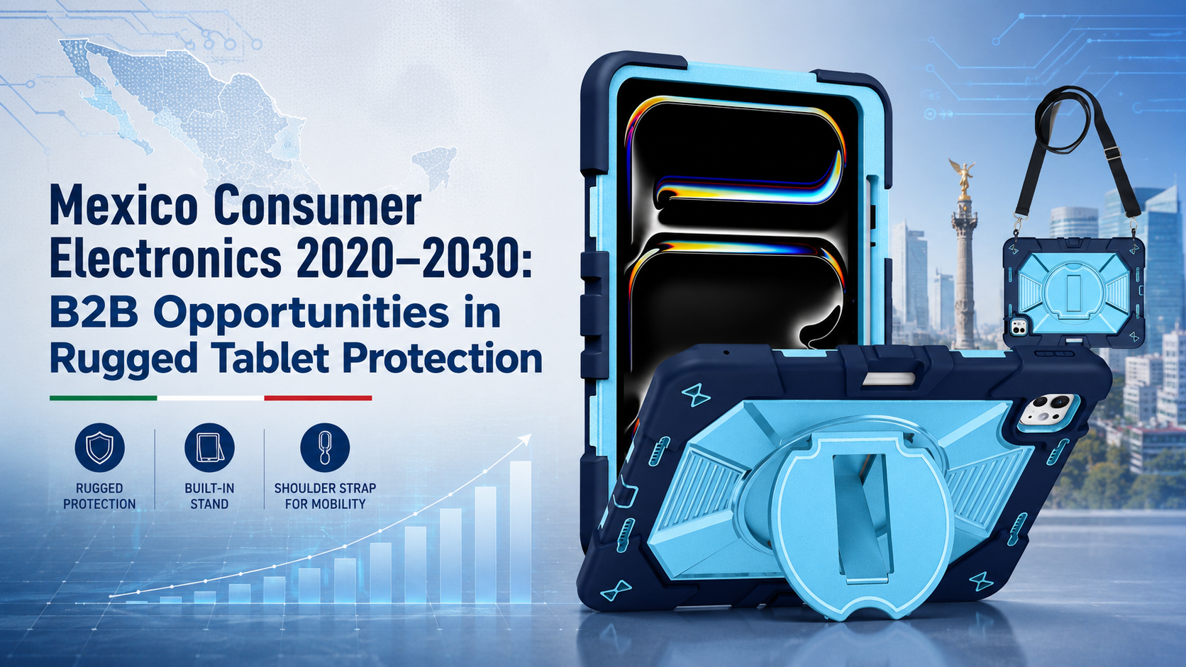Mexico Consumer Electronics 2020–2030: B2B Opportunities in Rugged Tablet Protection