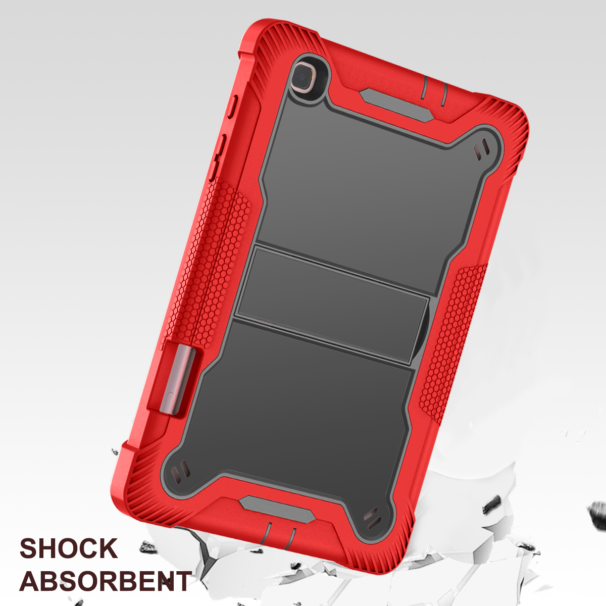TOZIZO Triple-Layer Rugged Tablet Case for Samsung Galaxy Tab S6 Lite – Military Grade School Tablet Cover