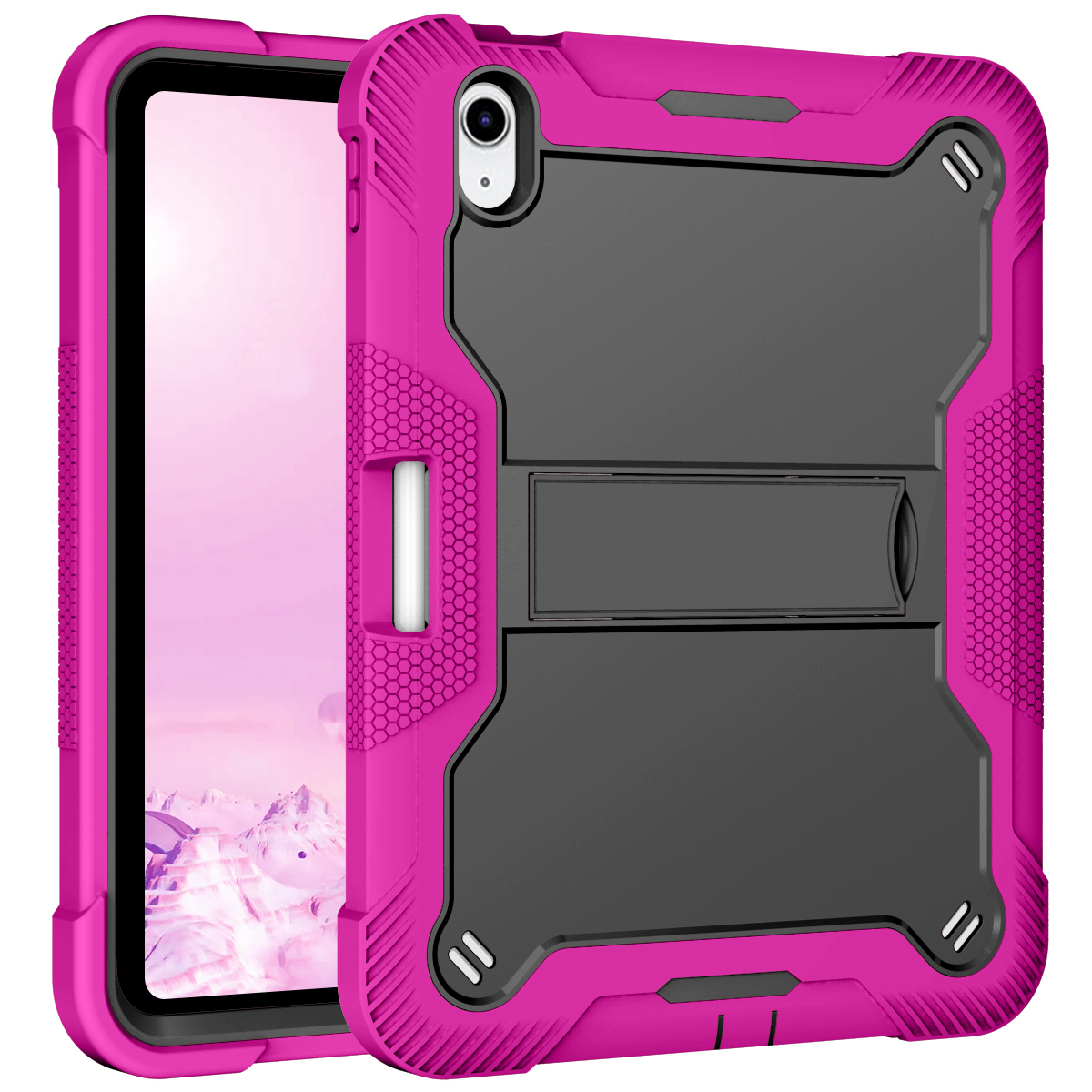 TOZIZO Military Grade Rugged Case for iPad 10.9 10th / 11th Gen – Heavy Duty Shockproof Protective Tablet Cover