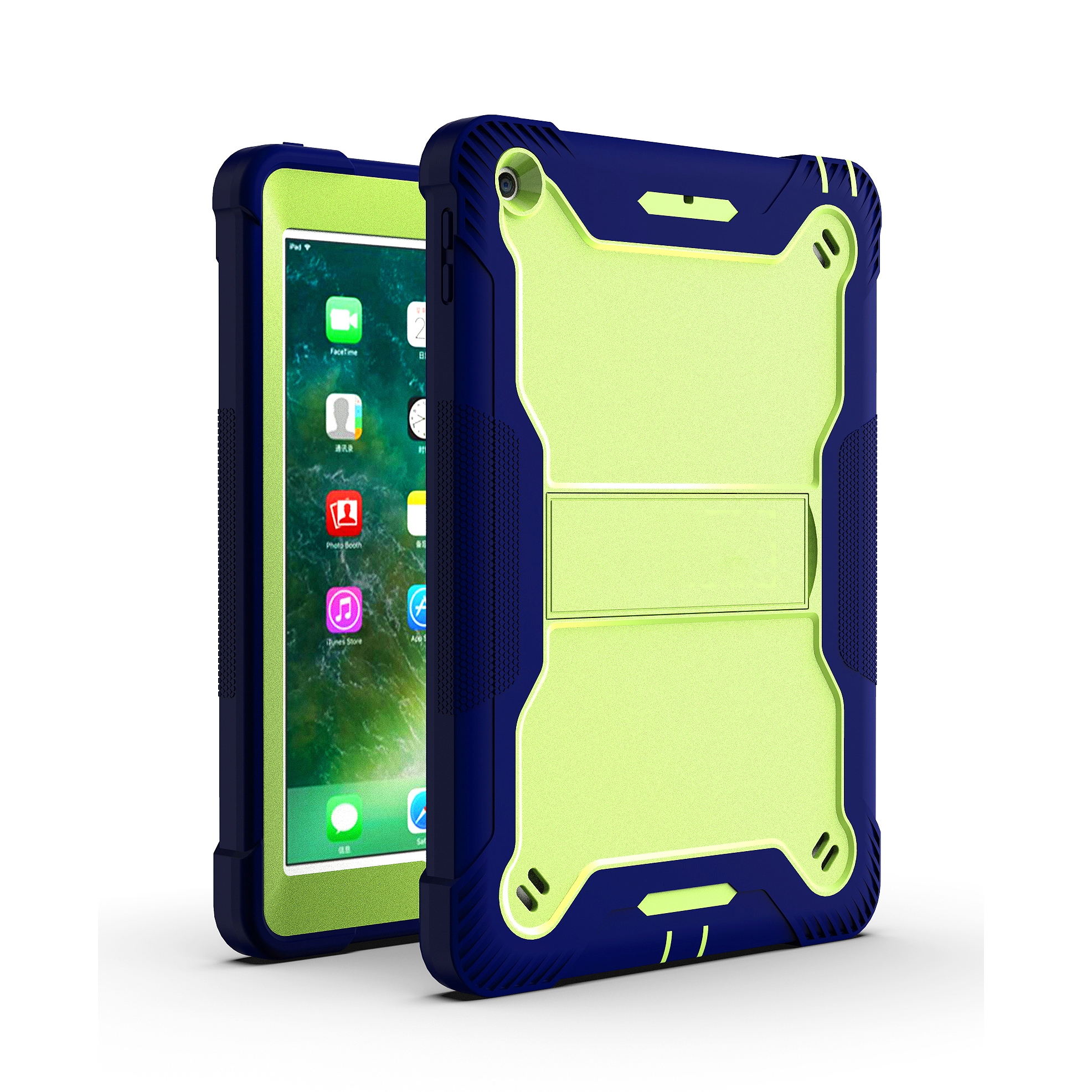 Kid-Friendly Full-Body Shock Resistance Heavy Duty Survivor Tablet Case for iPad 9.7 (5th/6th Gen)