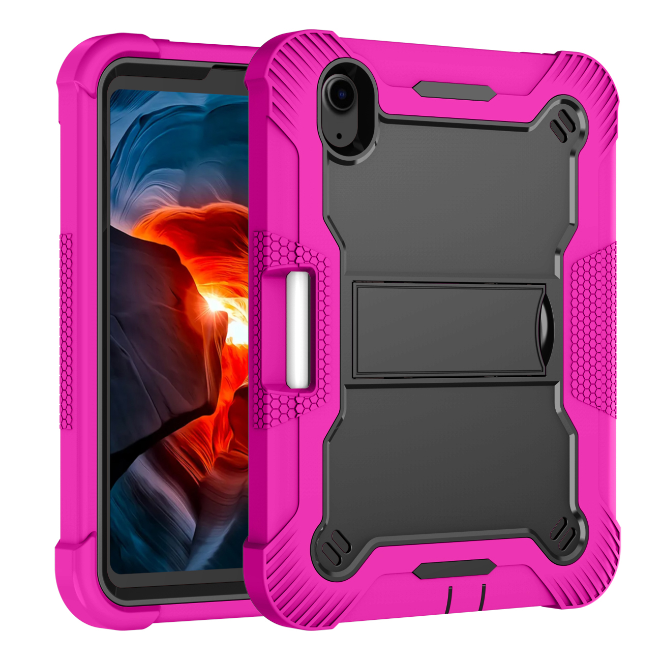TOZIZO Classroom-Grade Heavy Duty Full Body Protection Rugged Tablet Case for iPad Mini 6/7