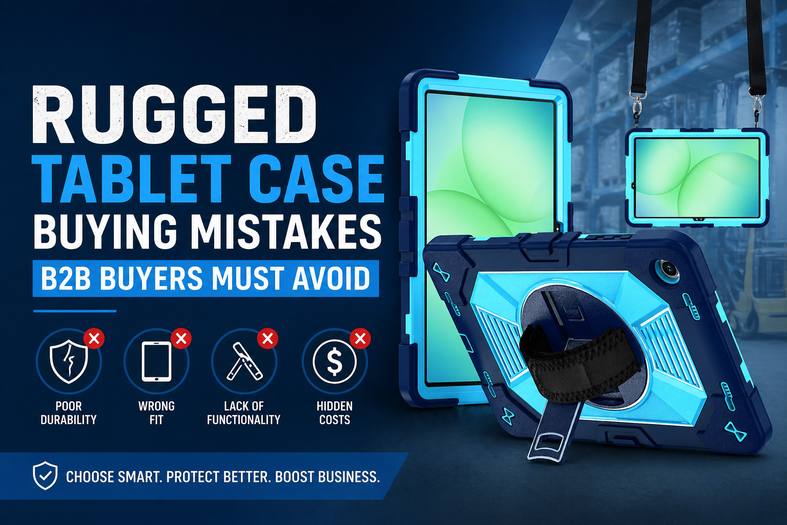 Rugged Tablet Case Buying Mistakes B2B Buyers Must Avoid
