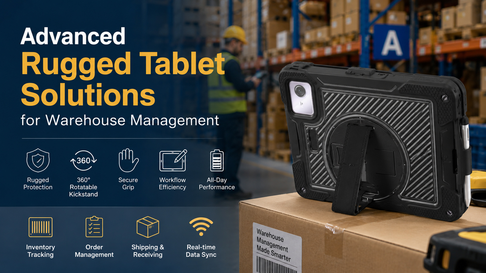 Advanced Rugged Tablet Solutions for Warehouse Management