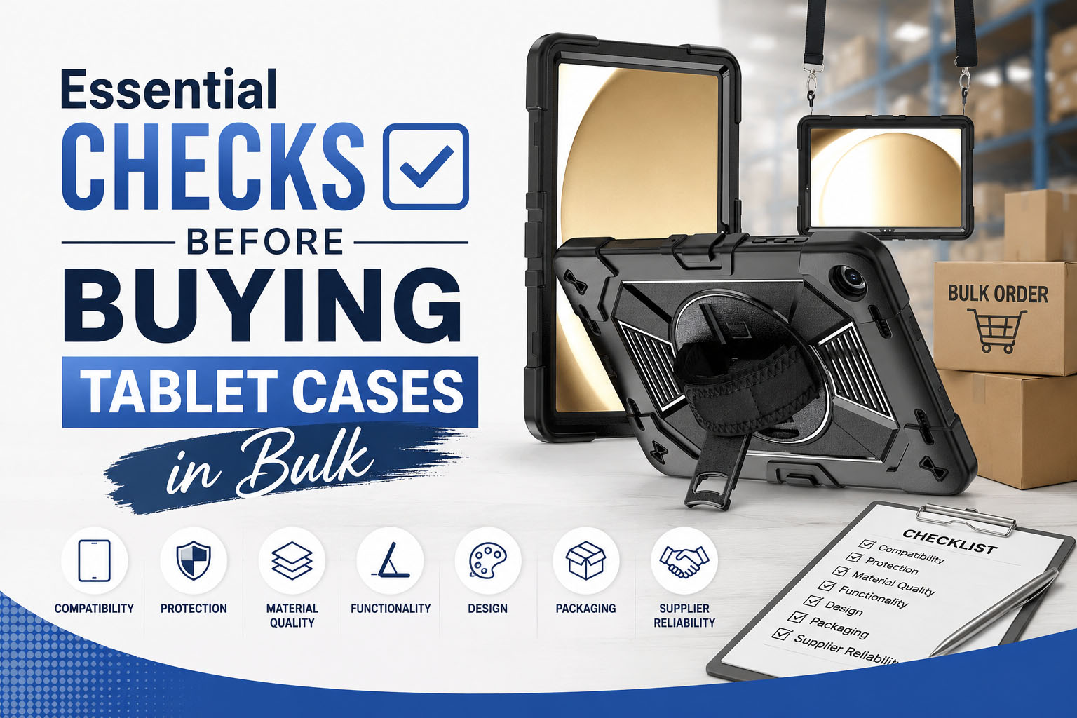 Essential Checks Before Buying Tablet Cases in Bulk