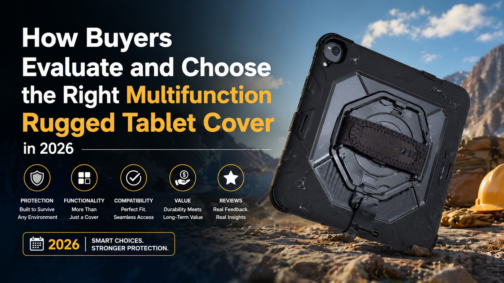 How Buyers Choose the Right Rugged Tablet Cover