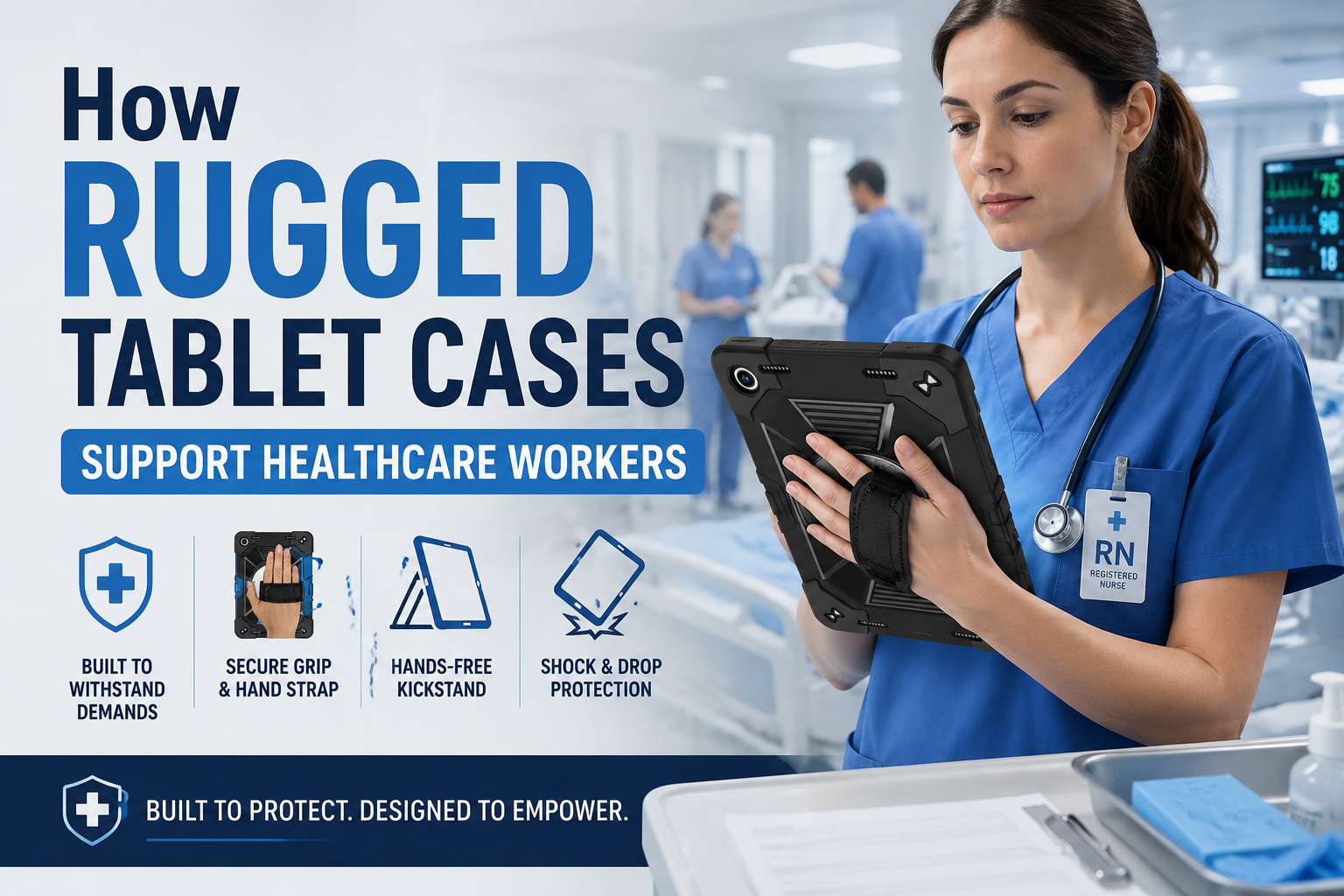How Rugged Tablet Cases Support Healthcare Workers