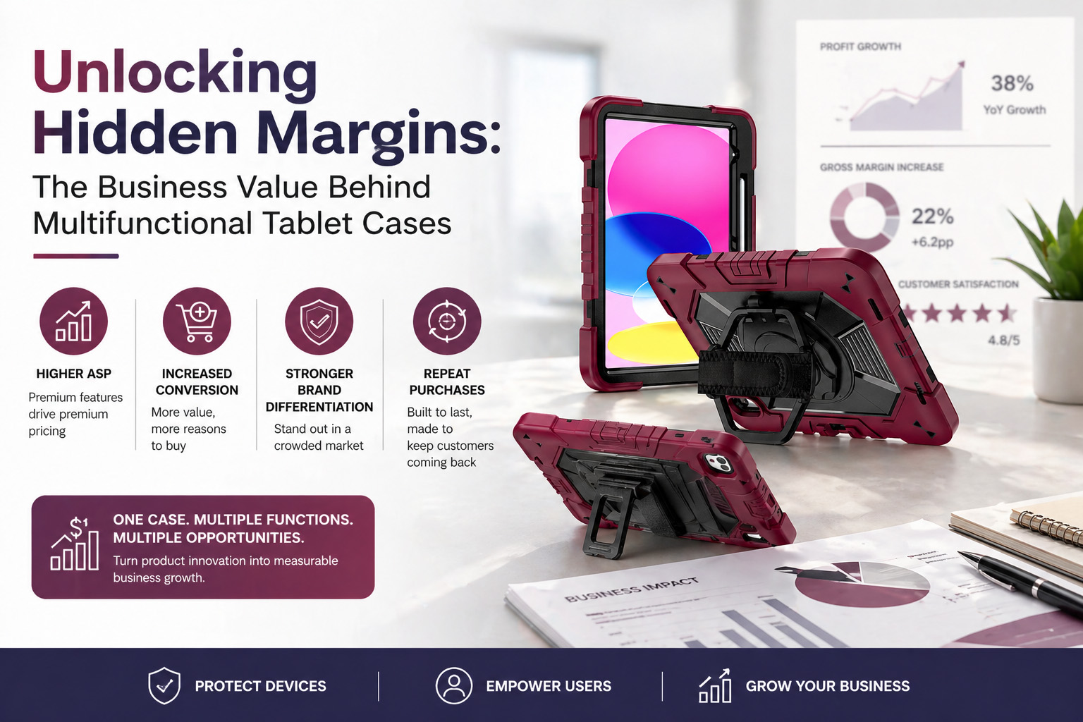 Unlocking Hidden Margins: The Business Value Behind Multifunctional Tablet Cases