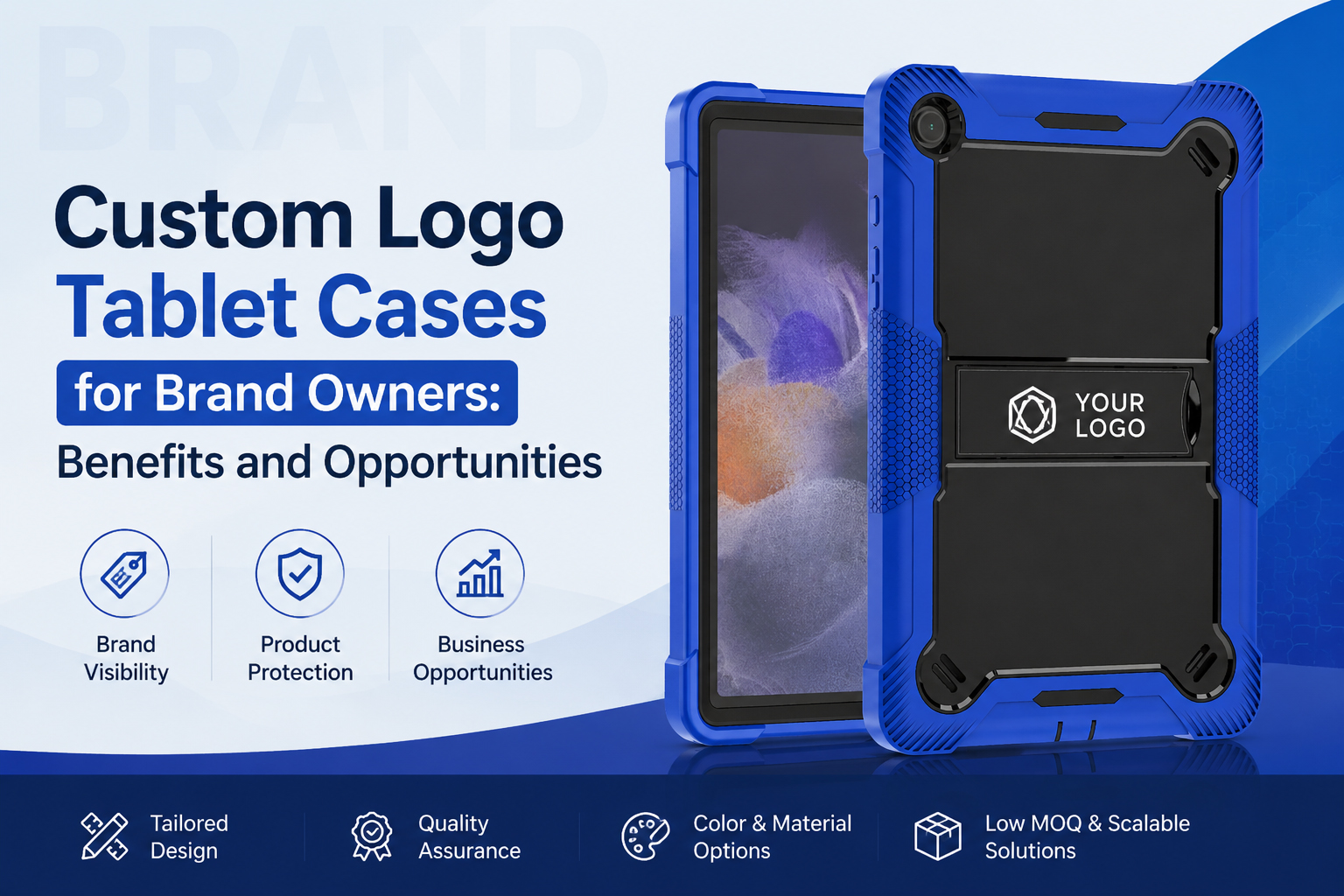Custom Logo Tablet Cases for Brand Owners: Benefits and Opportunities