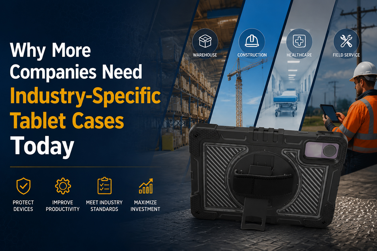 Why More Companies Need Industry-Specific Tablet Cases Today