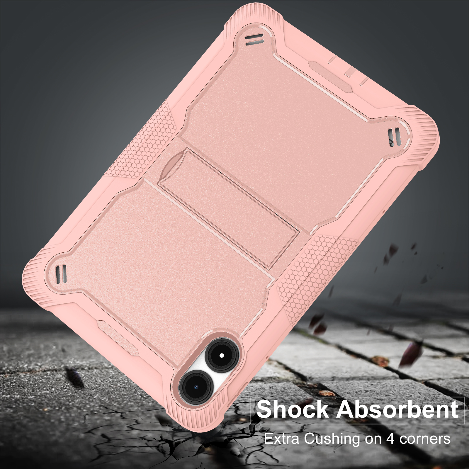 TOZIZO Silicone Full-Body Protective Case for Redmi Pad Pro 12.1 / POCO PAD 12.1 / Redmi Pad 2 Pro 12.1
