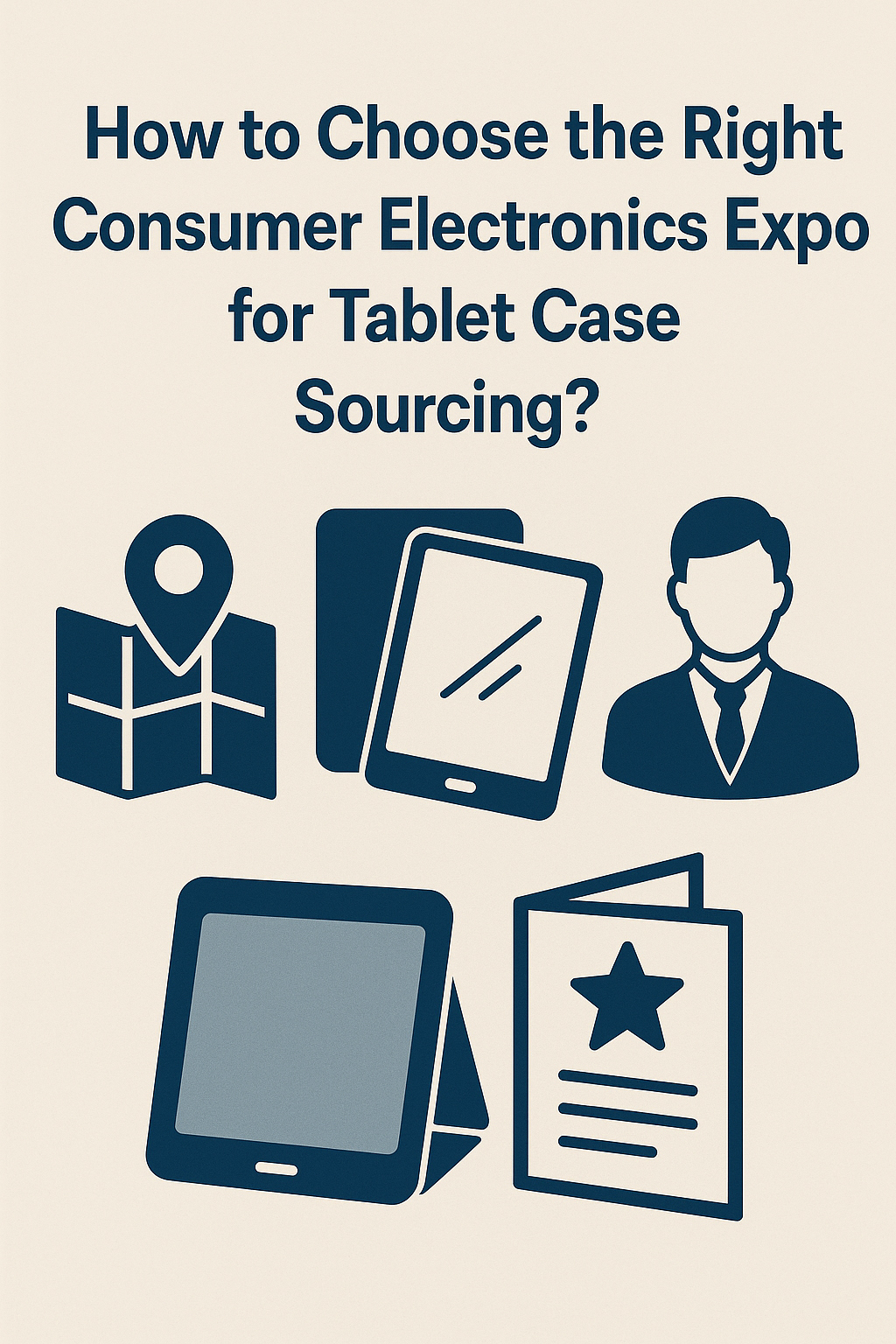 How to Choose the Right Consumer Electronics Expo for Tablet Case Sourcing?