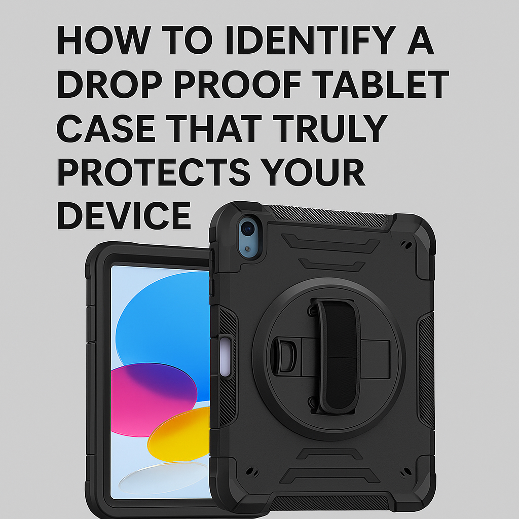 How to Identify a Drop Proof Tablet Case That Truly Protects Your Device