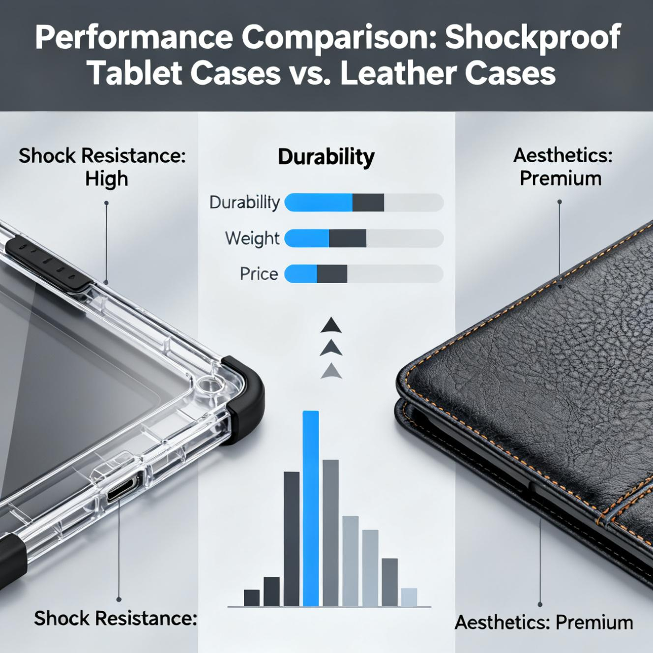 Performance Comparison: Shockproof Tablet Cases vs. Leather Cases