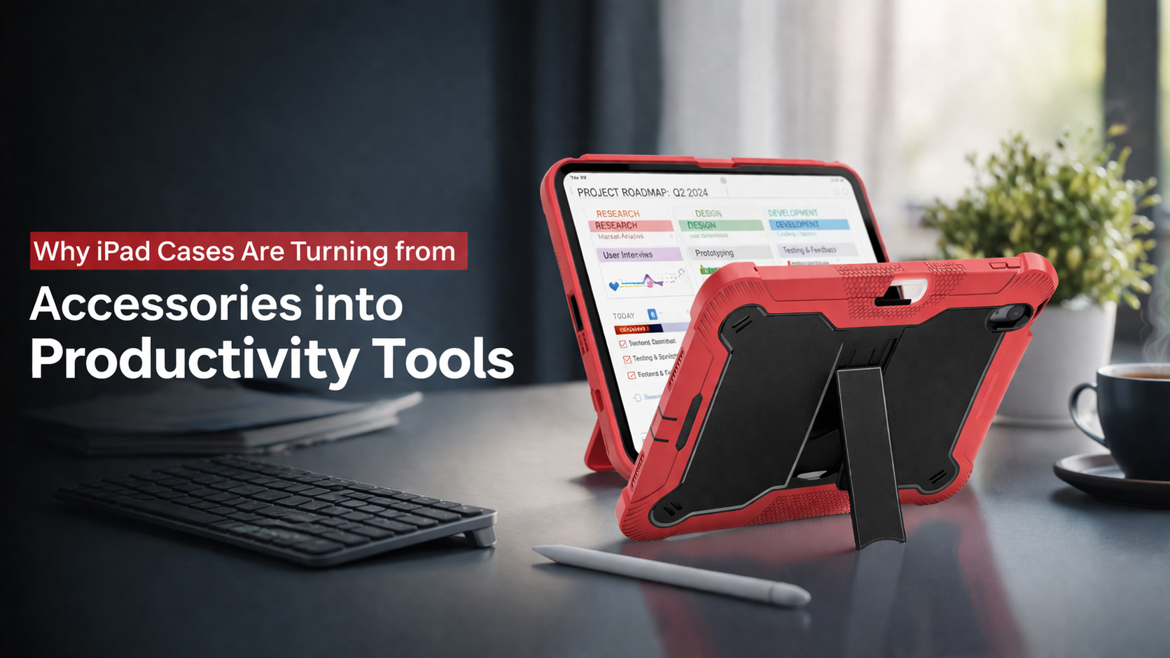 Why iPad Cases Are Turning from Accessories into Productivity Tools