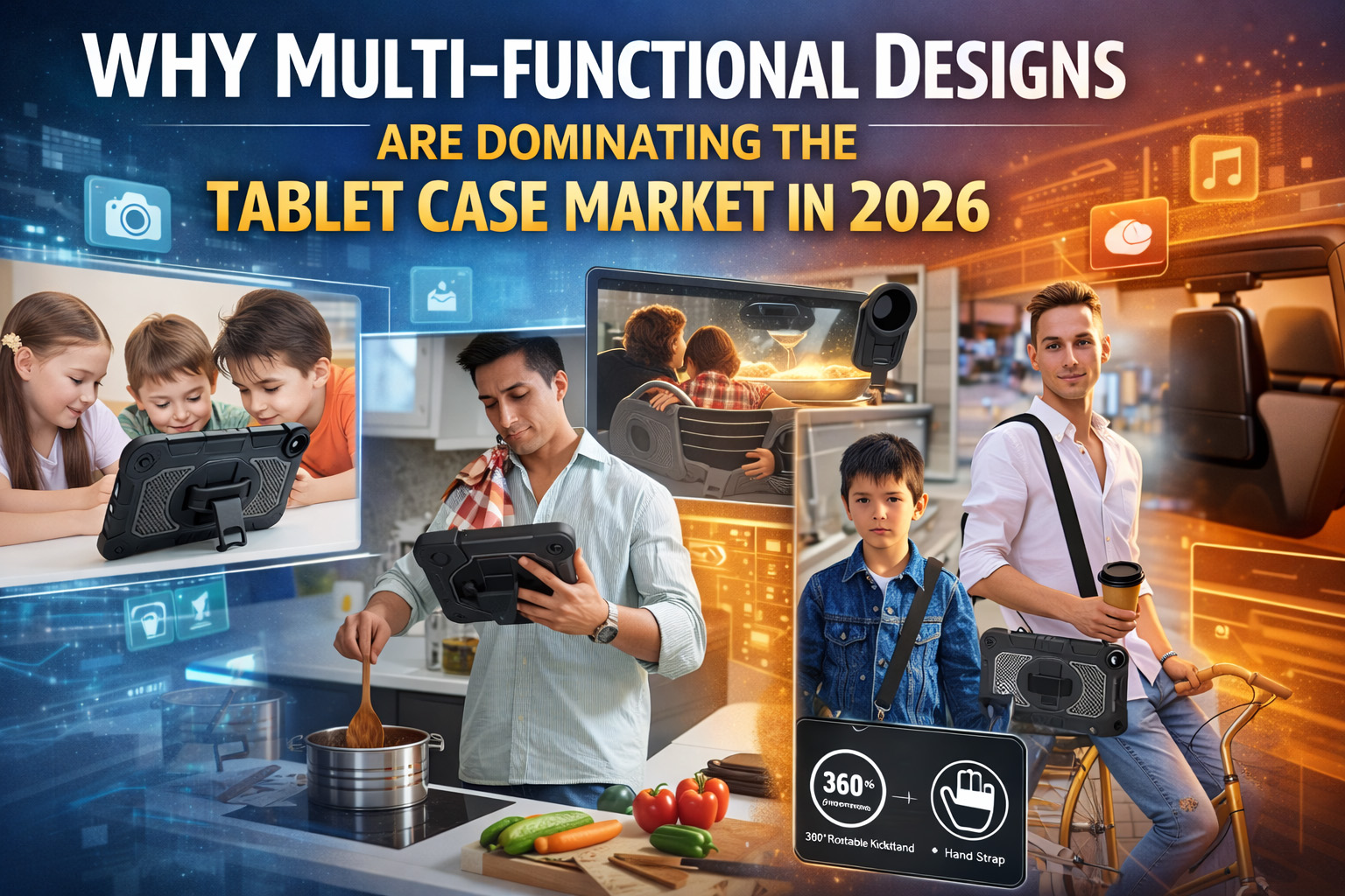 Why Multi-Functional Designs Are Dominating the Tablet Case Market in 2026