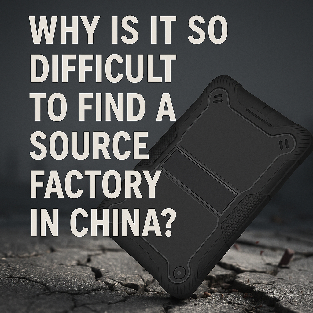 Why It’s So Hard to Find the Real Source Factories for Tablet Cases in China