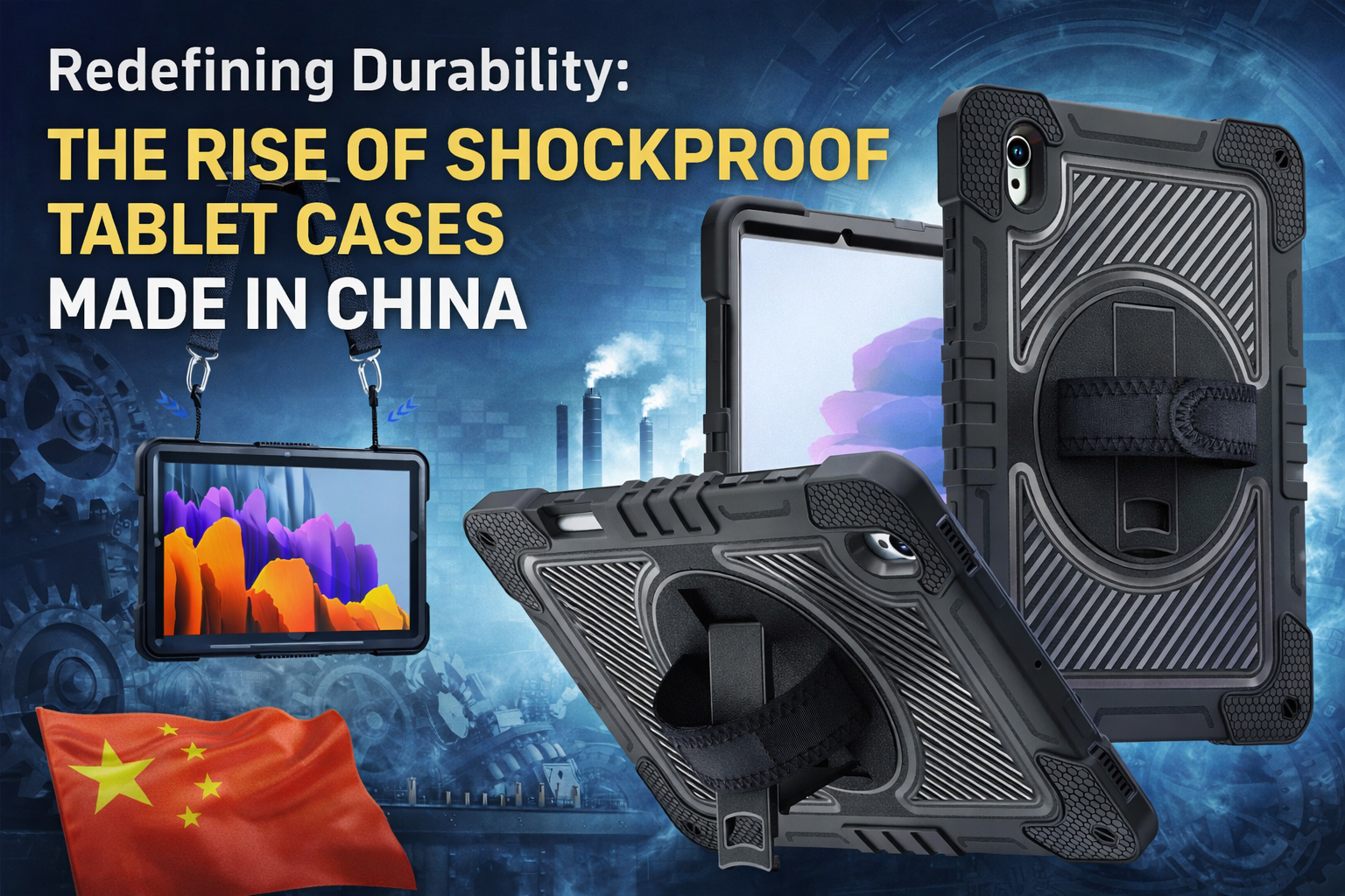 Redefining Durability: The Rise of Shockproof Tablet Cases Made in China