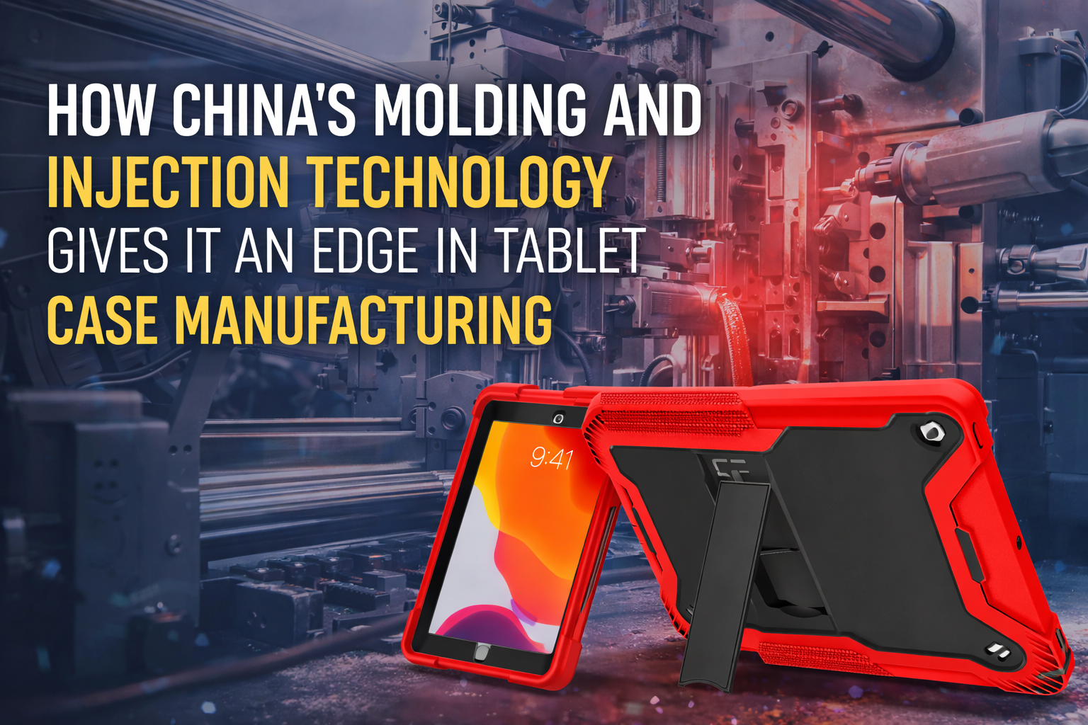 How China’s Molding and Injection Technology Gives It an Edge in Tablet Case Manufacturing