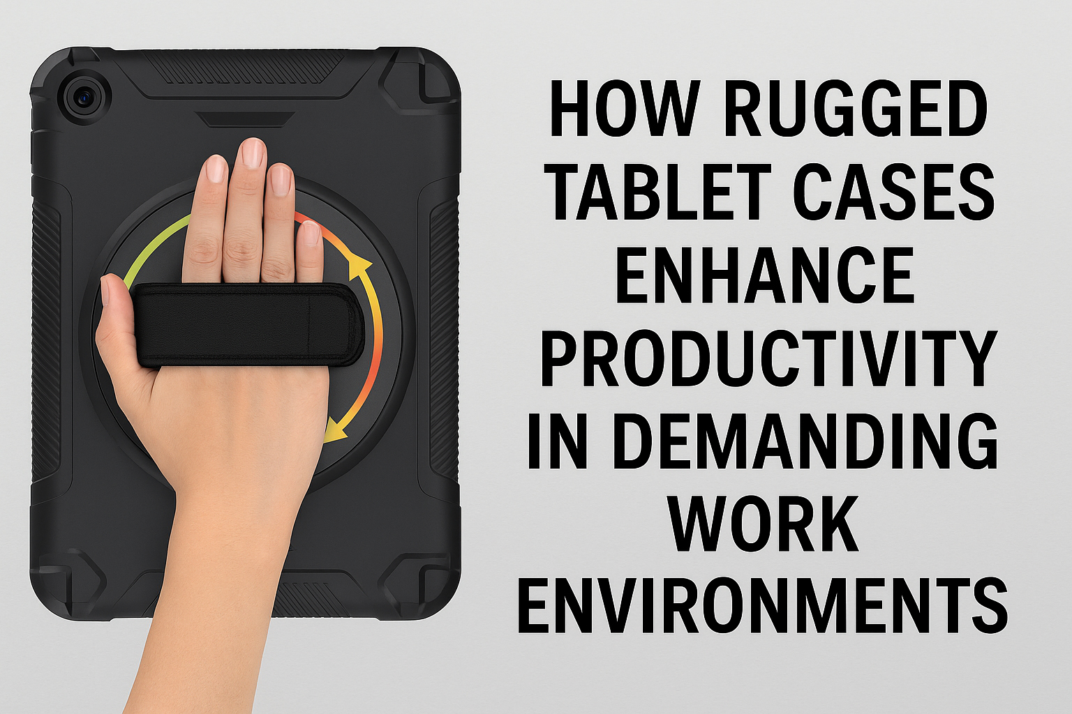 How Rugged Tablet Cases Enhance Productivity in Demanding Work Environments