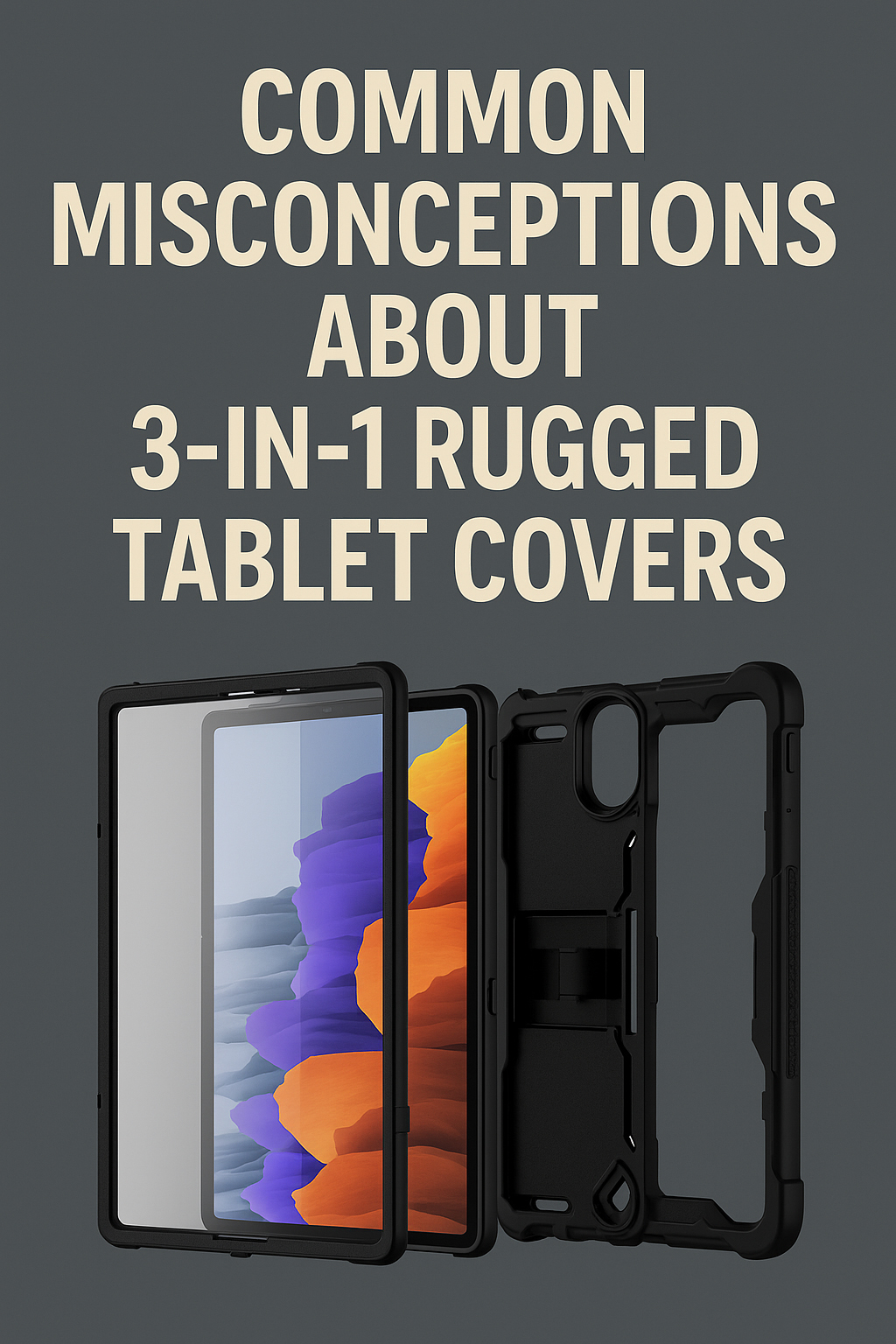Common Misconceptions About 3-in-1 Rugged Tablet Covers