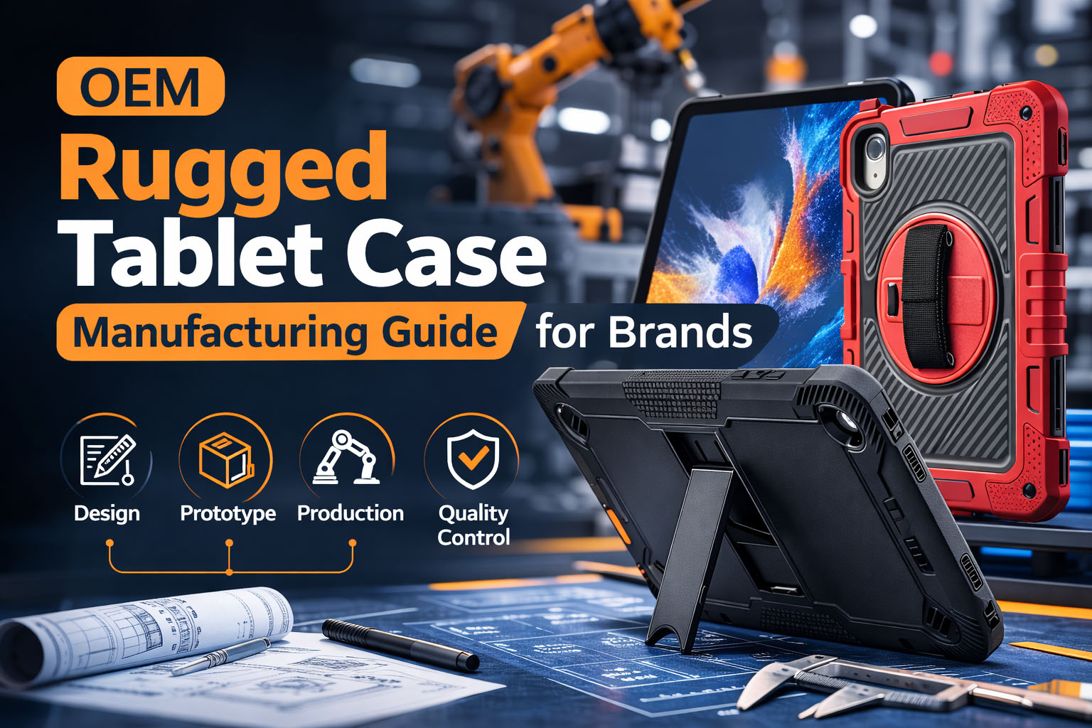 OEM Rugged Tablet Case Manufacturing Guide for Brands