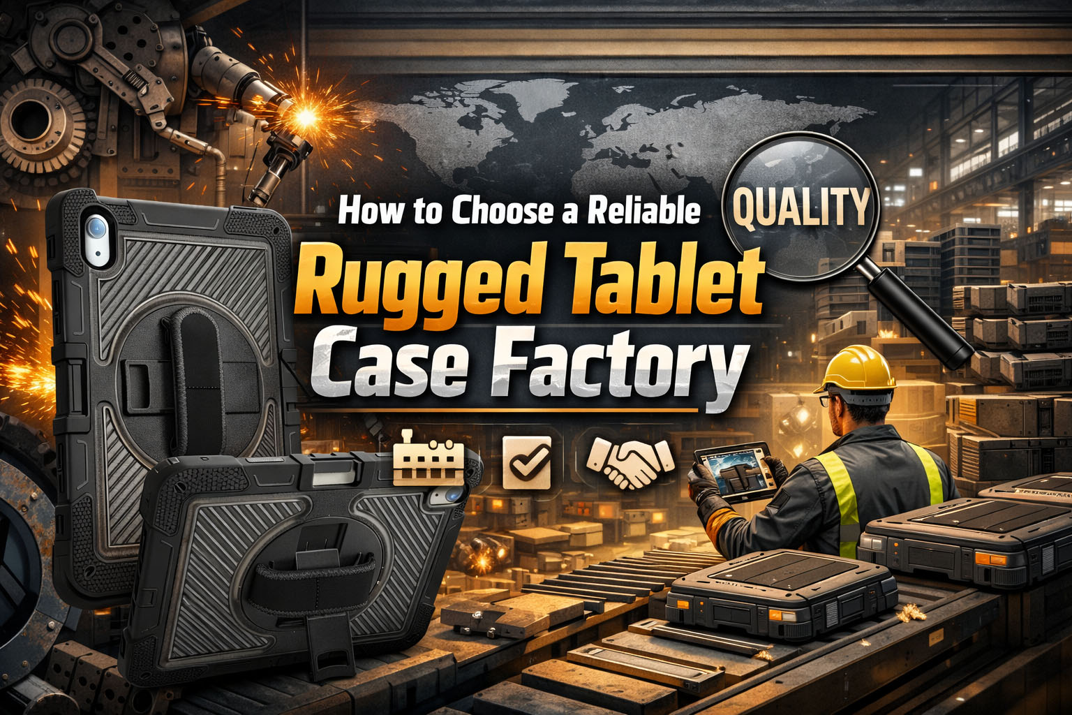How to Choose a Reliable Rugged Tablet Case Factory
