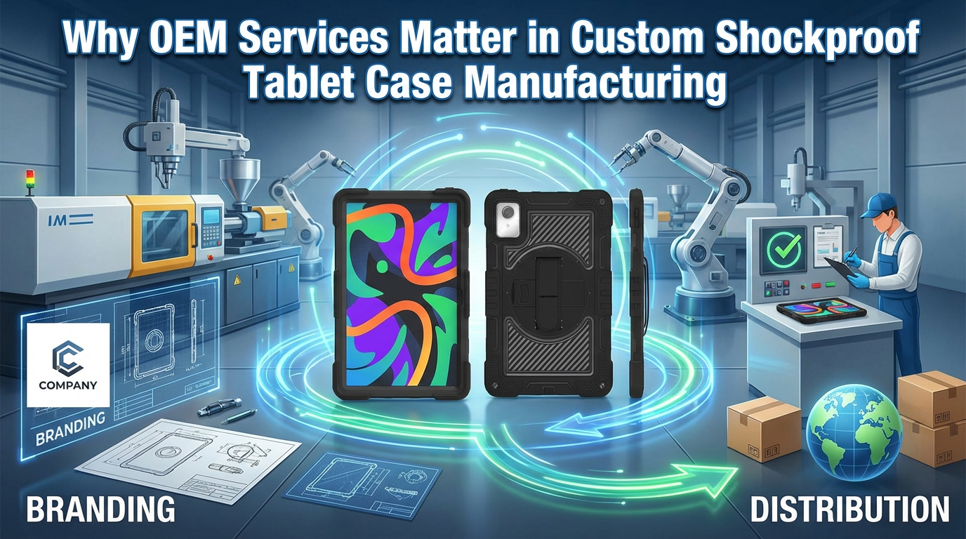 Why OEM Services Matter in Custom Shockproof Tablet Case Manufacturing