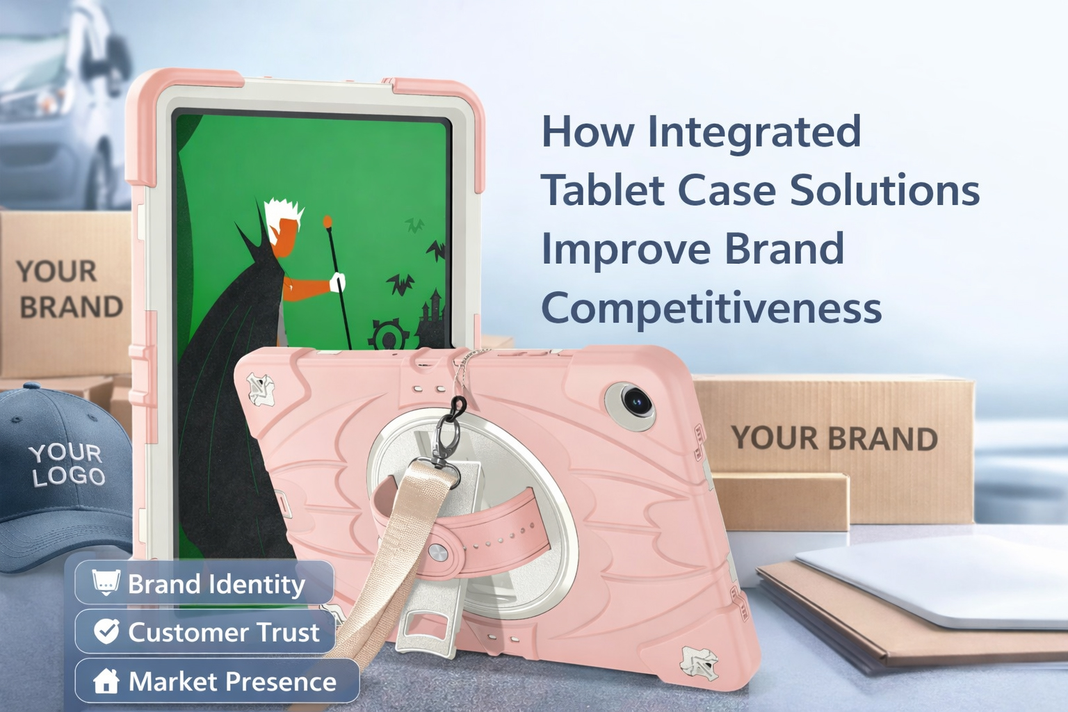 How Integrated Tablet Case Solutions Improve Brand Competitiveness