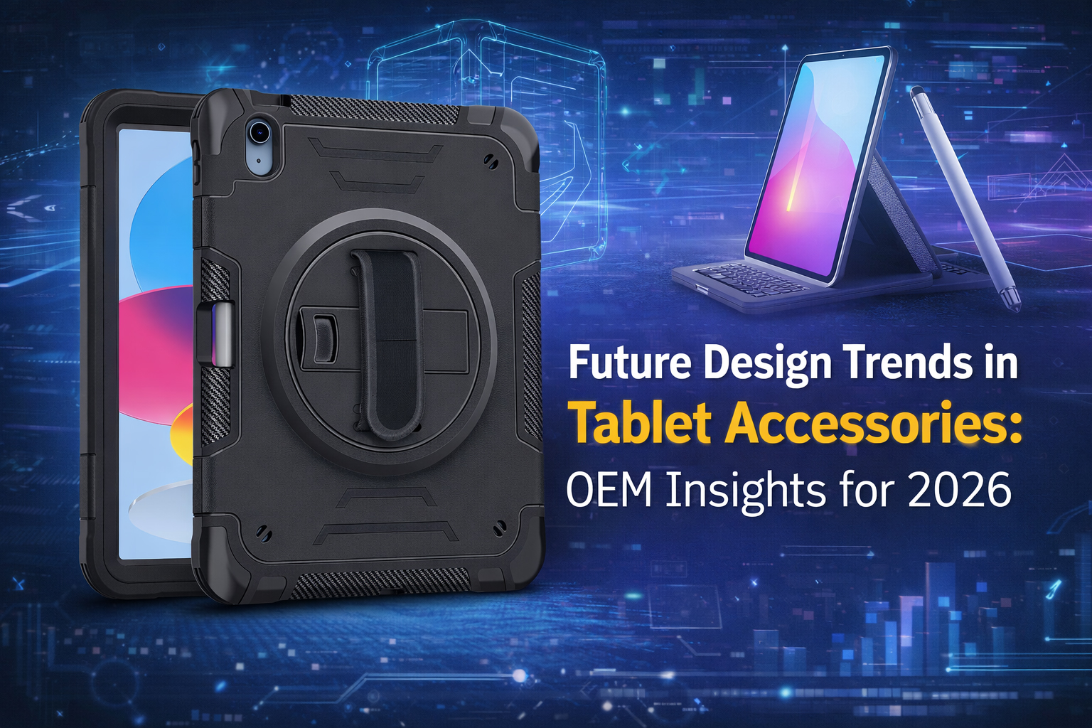 Future Design Trends in Tablet Accessories: OEM Insights for 2026
