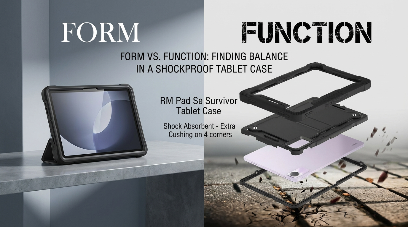 Form vs. Function: Finding Balance in a Shockproof Tablet Case