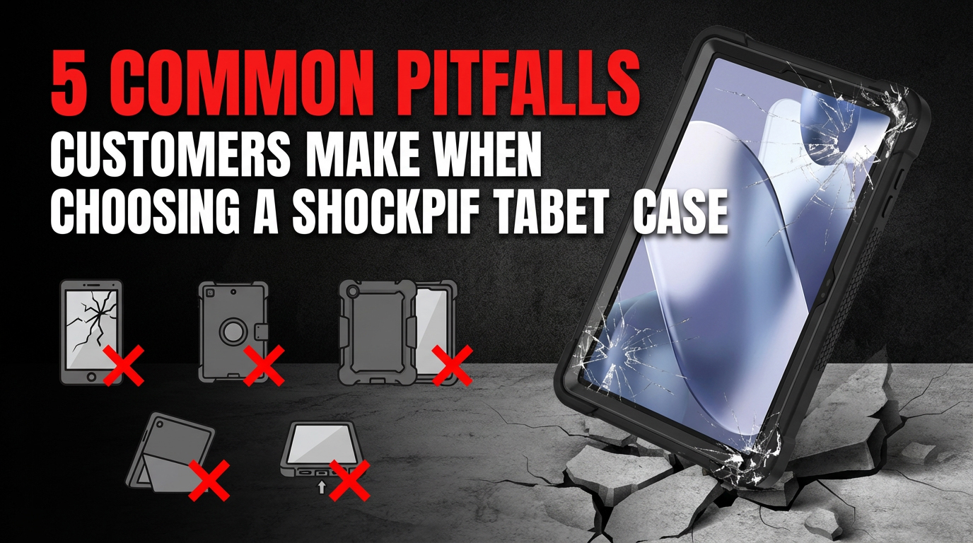 5 Common Pitfalls Customers Make When Choosing a Shockproof Tablet Case