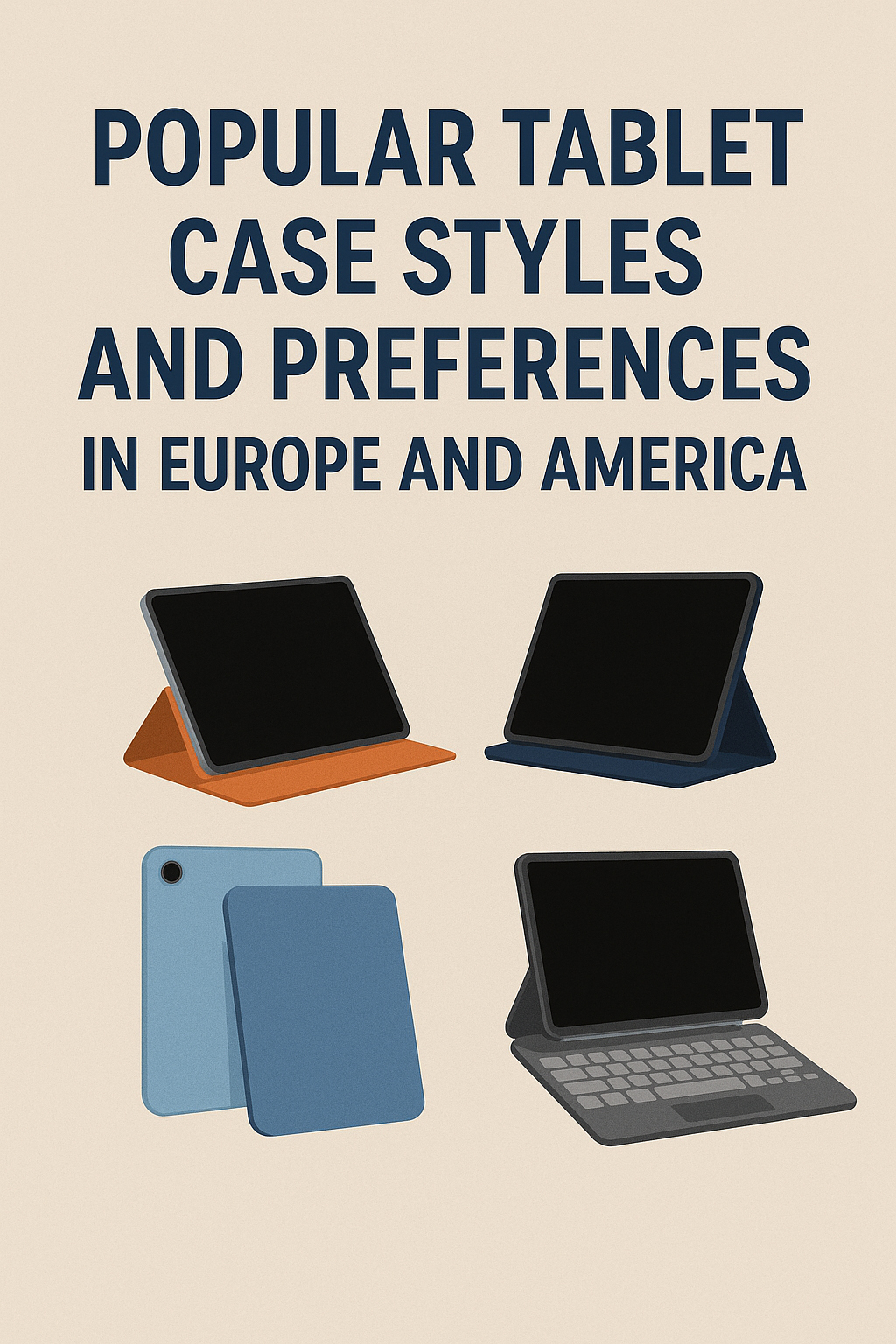 Popular Tablet Case Styles and Preferences in Europe and America