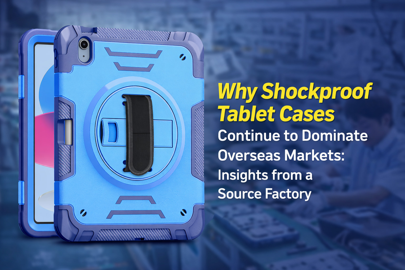 Why Shockproof Tablet Cases Continue to Dominate Overseas Markets: Insights from a Source Factory