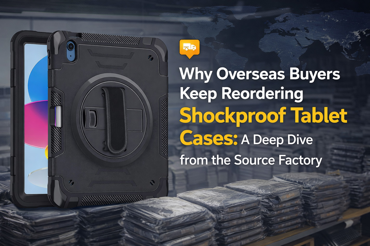 Why Buyers Reorder Shockproof Tablet Cases