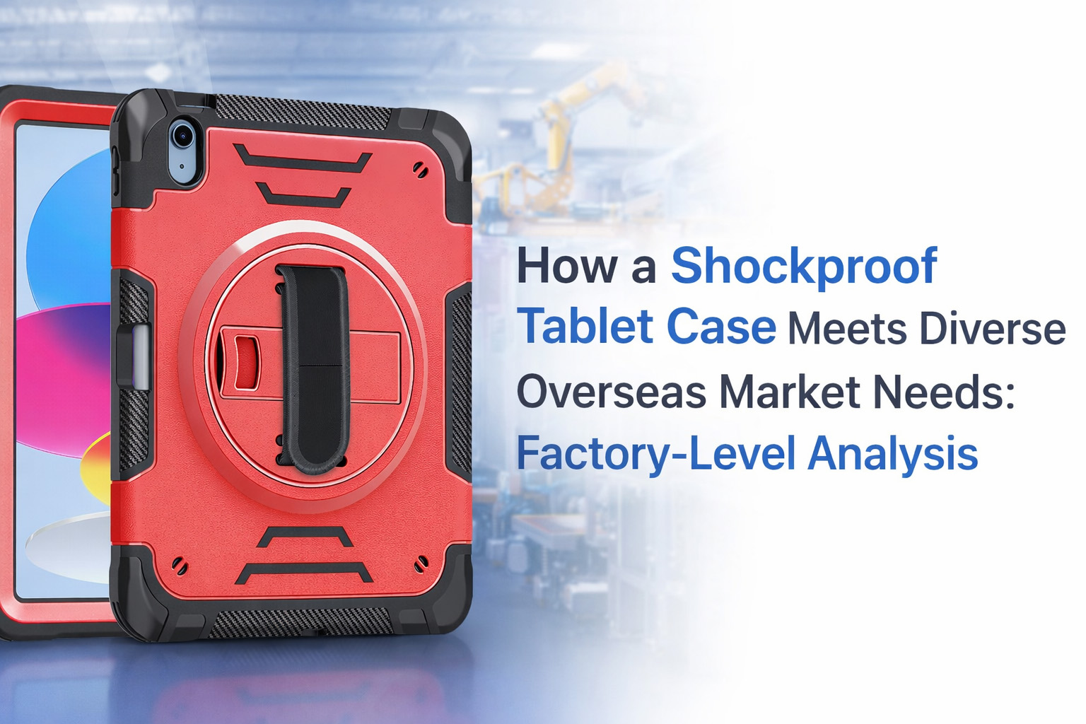 How a Shockproof Tablet Case Meets Diverse Overseas Market Needs