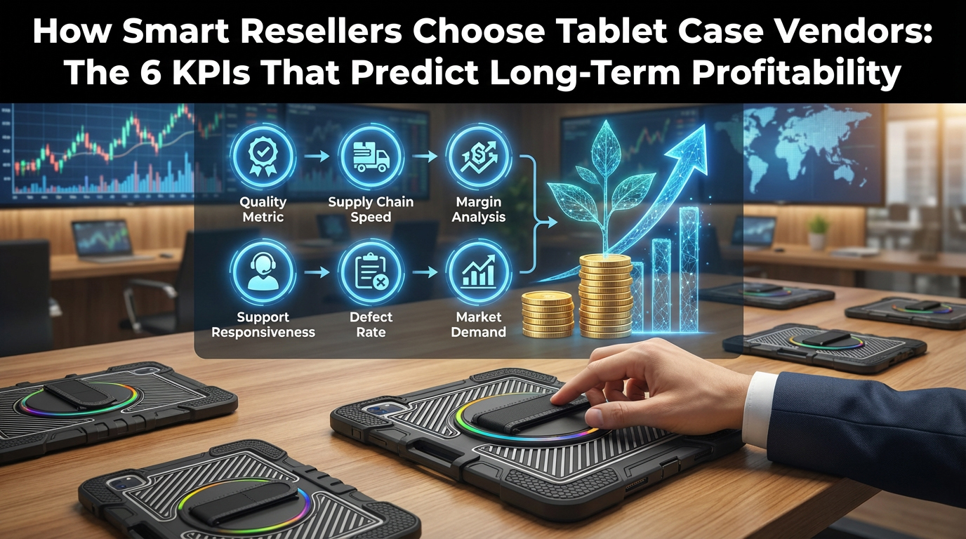 How Smart Resellers Choose Tablet Case Vendors: The 6 KPIs for Rugged, Kid, Shockproof & Drop Proof Success