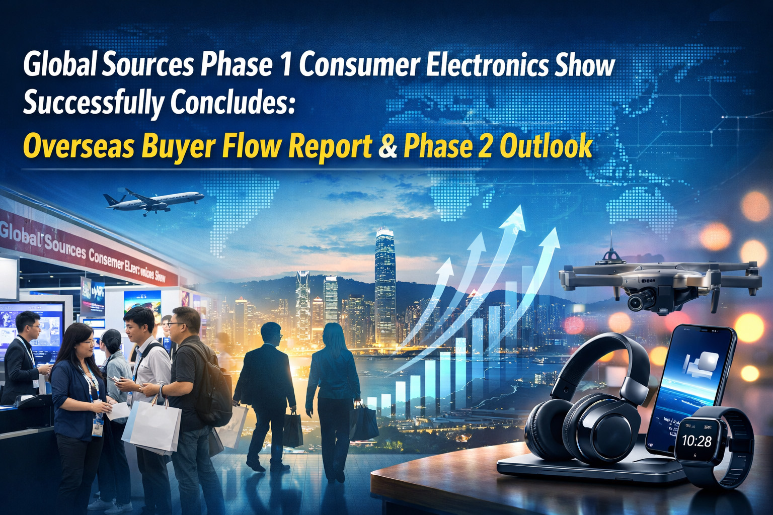 Global Sources Phase 1 Consumer Electronics Show Successfully Concludes: Overseas Buyer Flow Report & Phase 2 Outlook