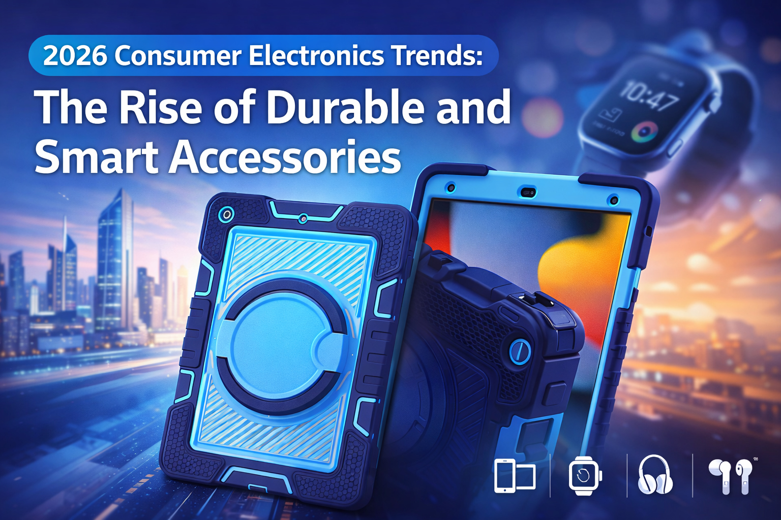 2026 Consumer Electronics Trends: The Rise of Durable and Smart Accessories