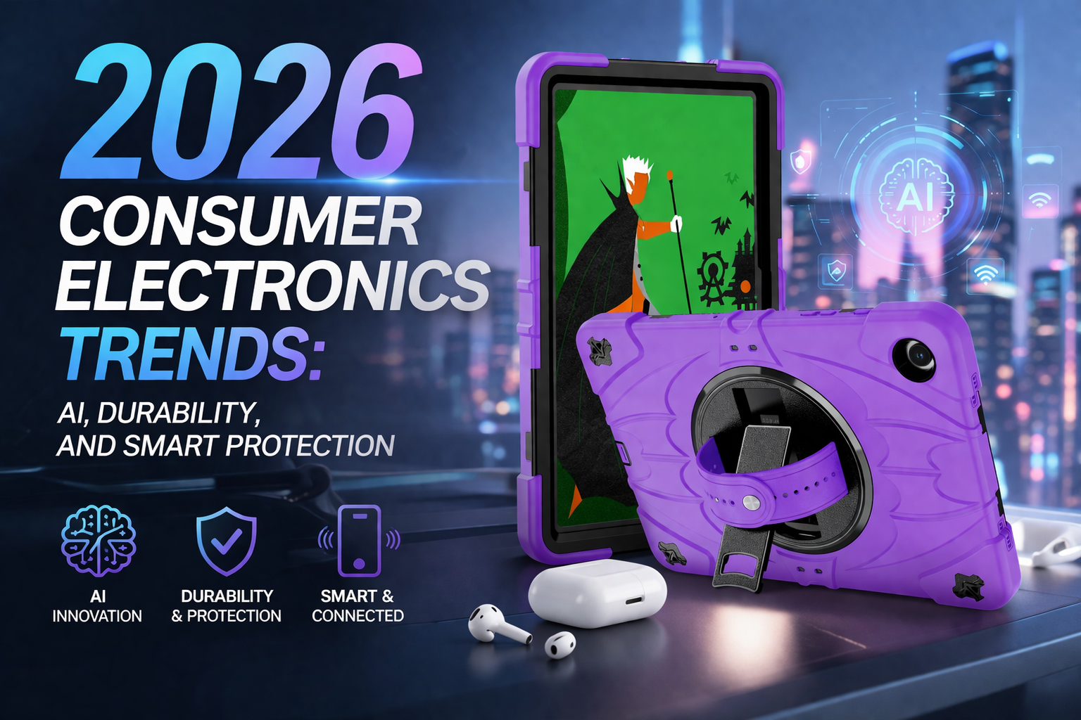 2026 Consumer Electronics Trends: AI, Durability, and Smart Protection