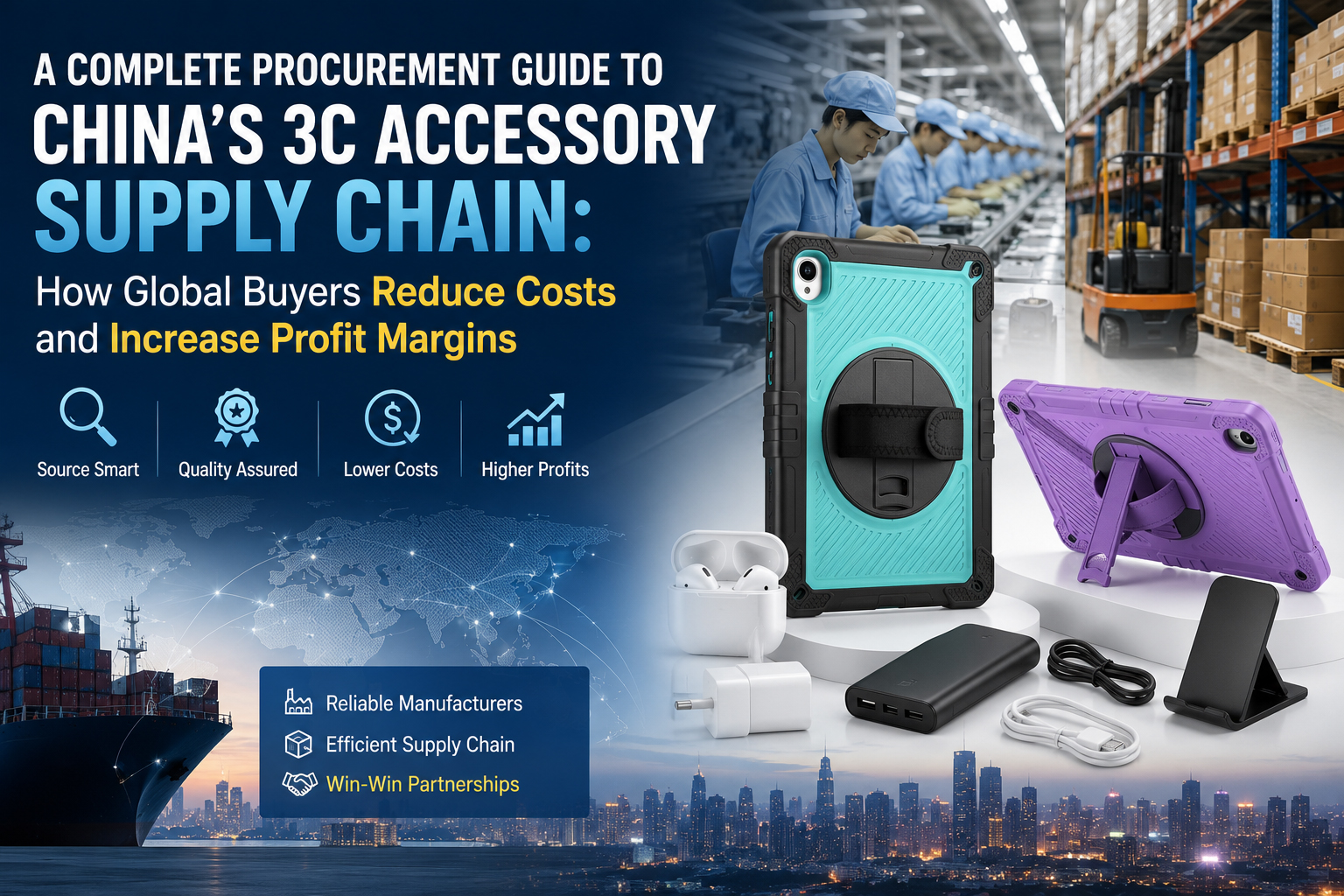 A Complete Procurement Guide to China's 3C Accessory Supply Chain: How Global Buyers Reduce Cost and Increase Profit Margins